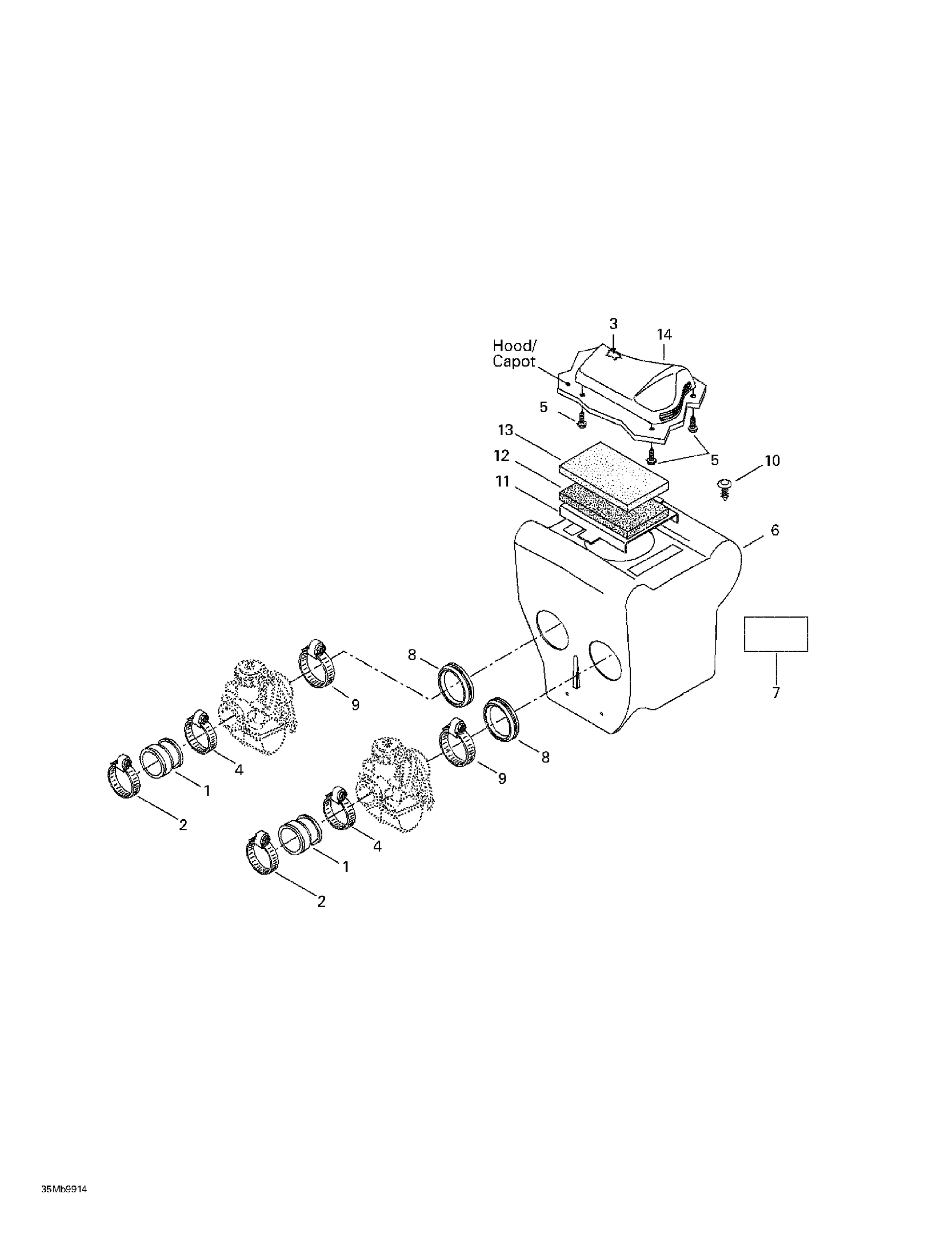 Схема узла: Air Intake System