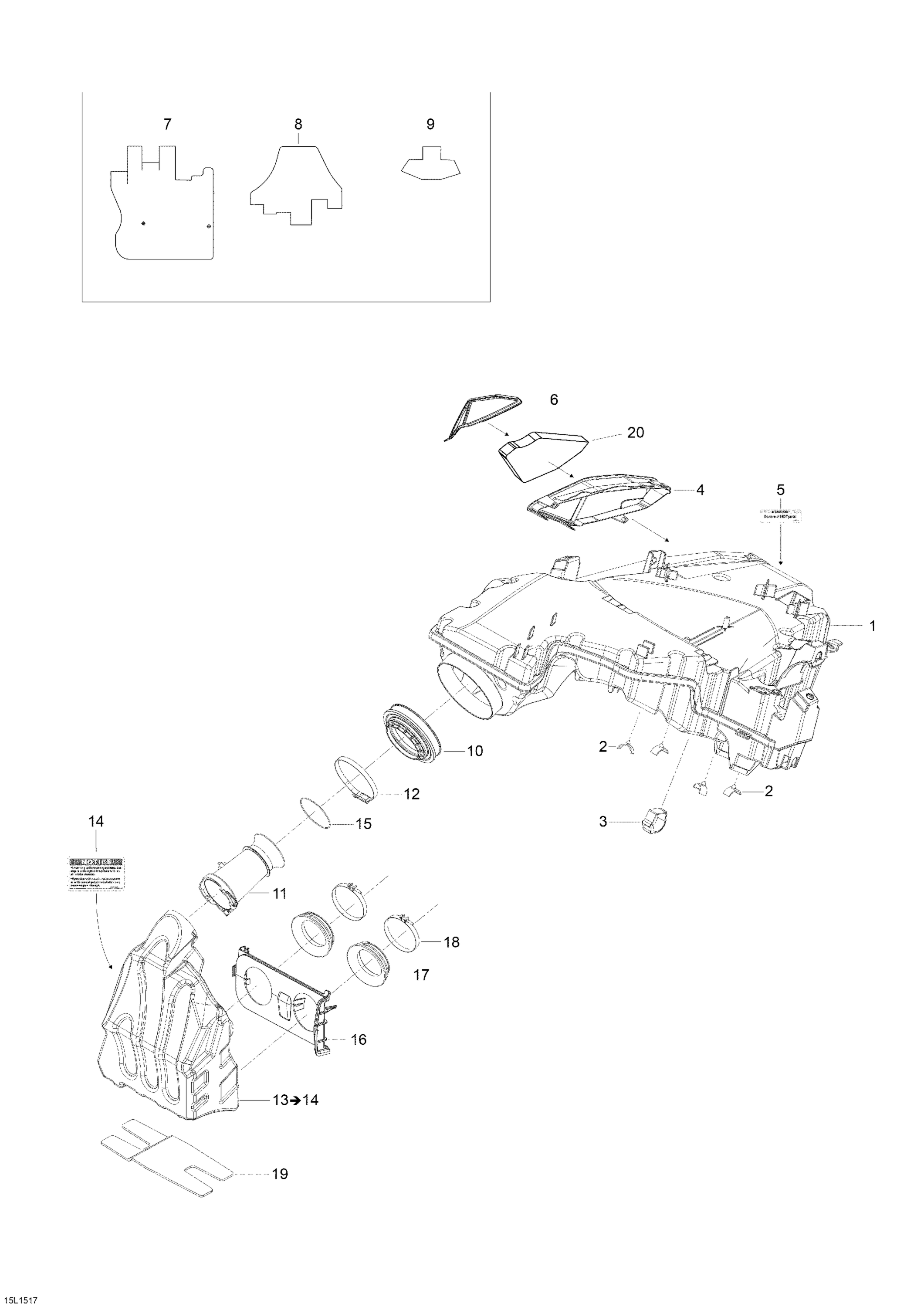 Схема узла: Air Intake System