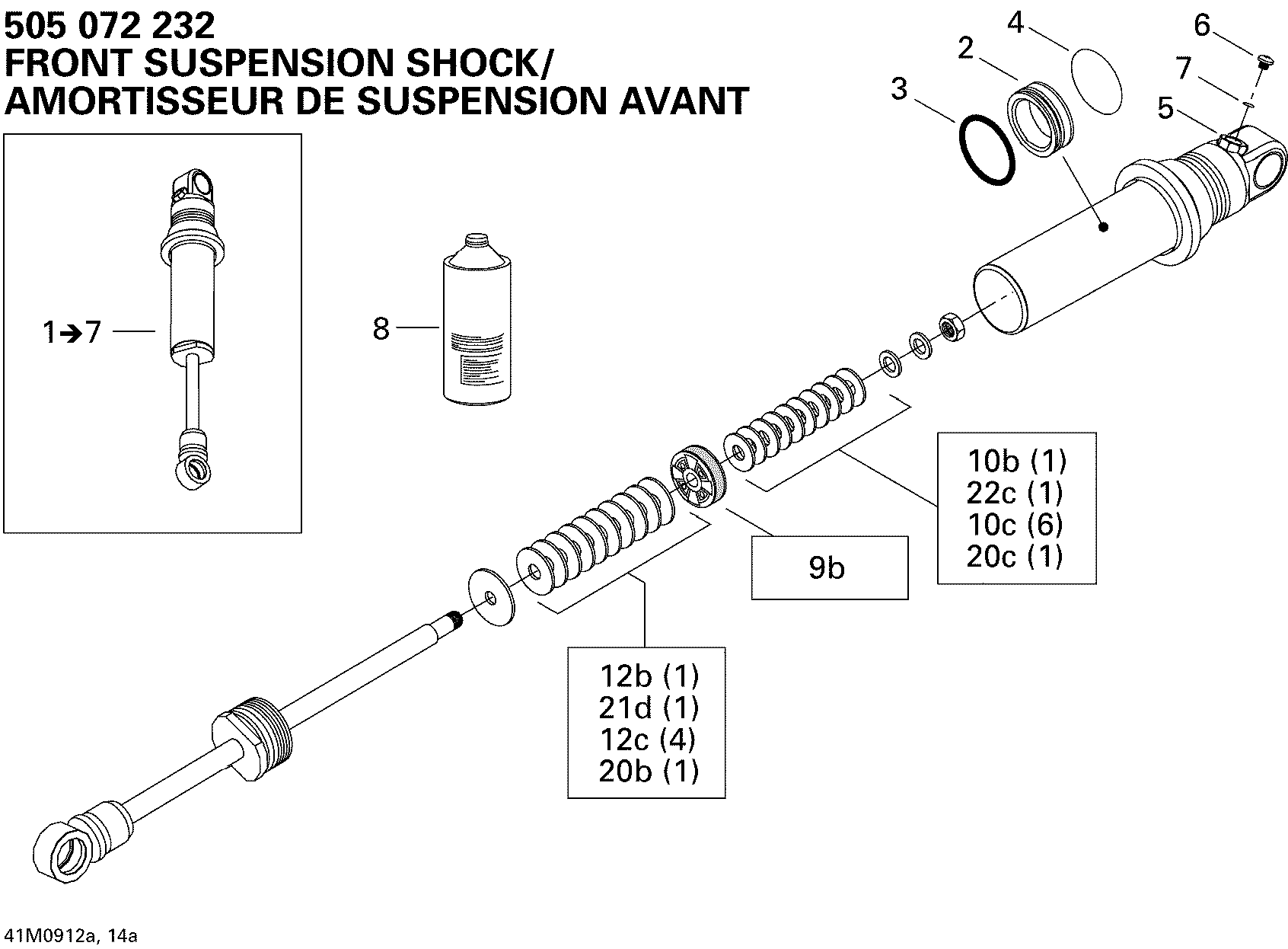 Take Apart Shock, Front