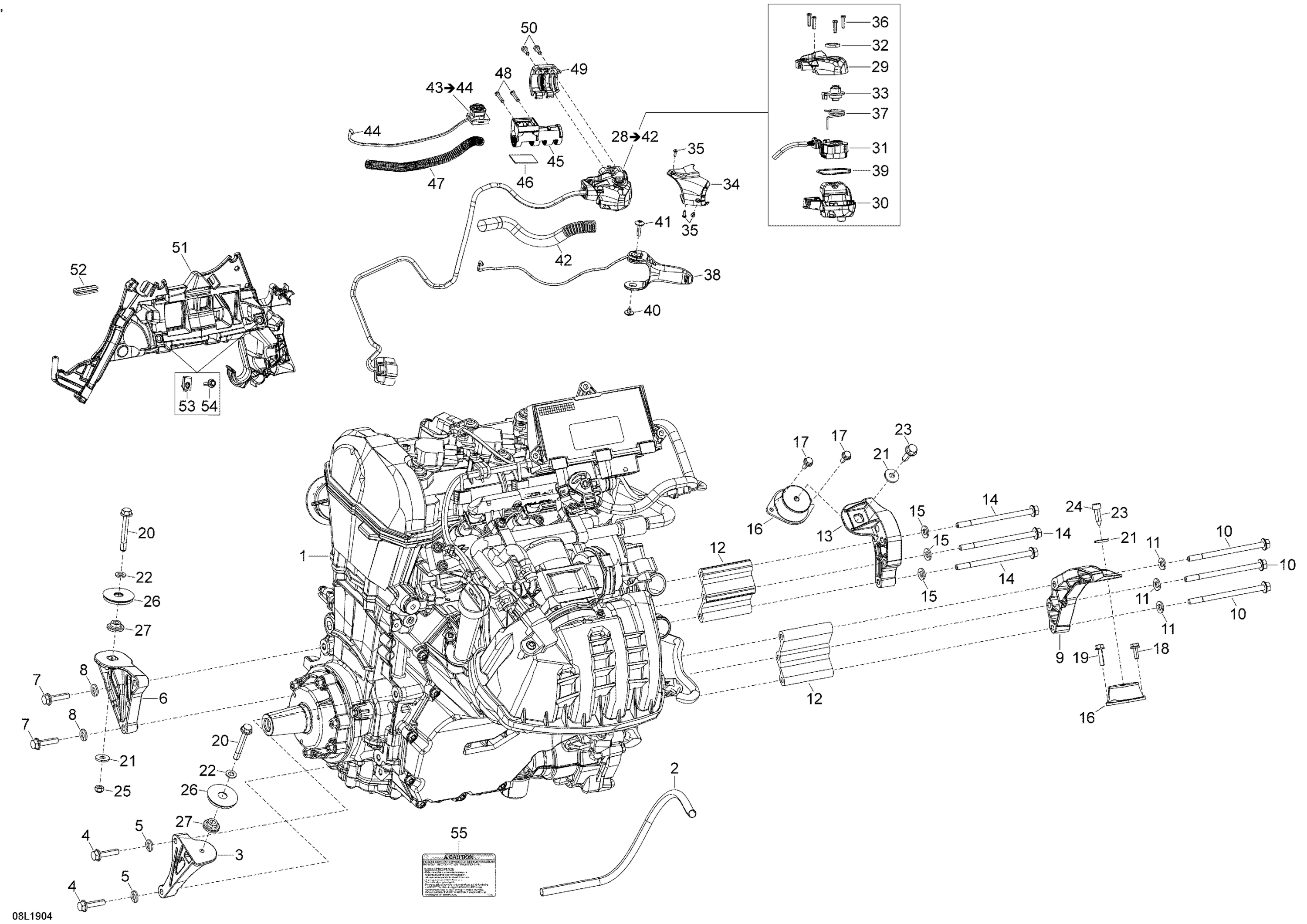 Engine - 600 ACE