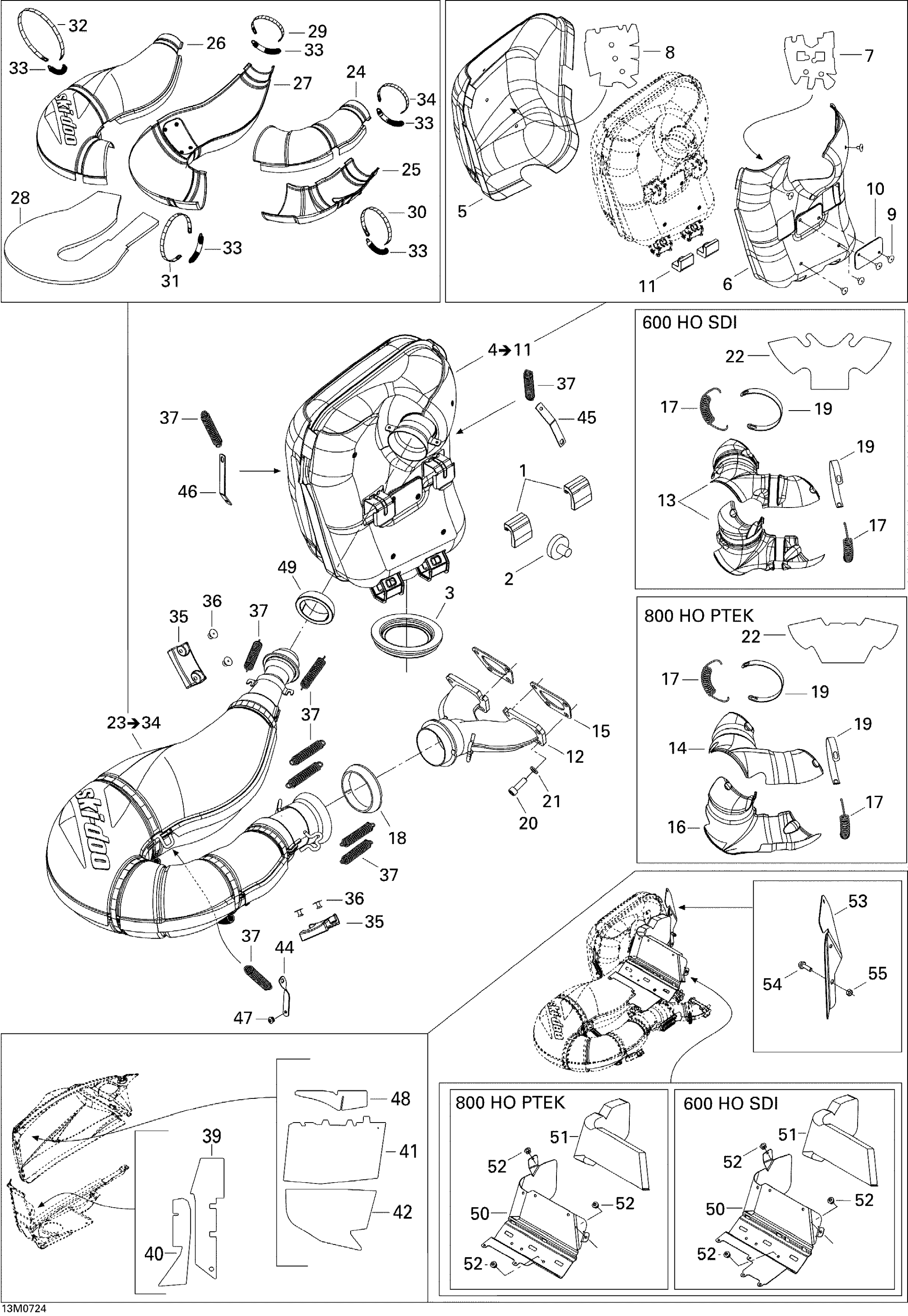 Exhaust System 800