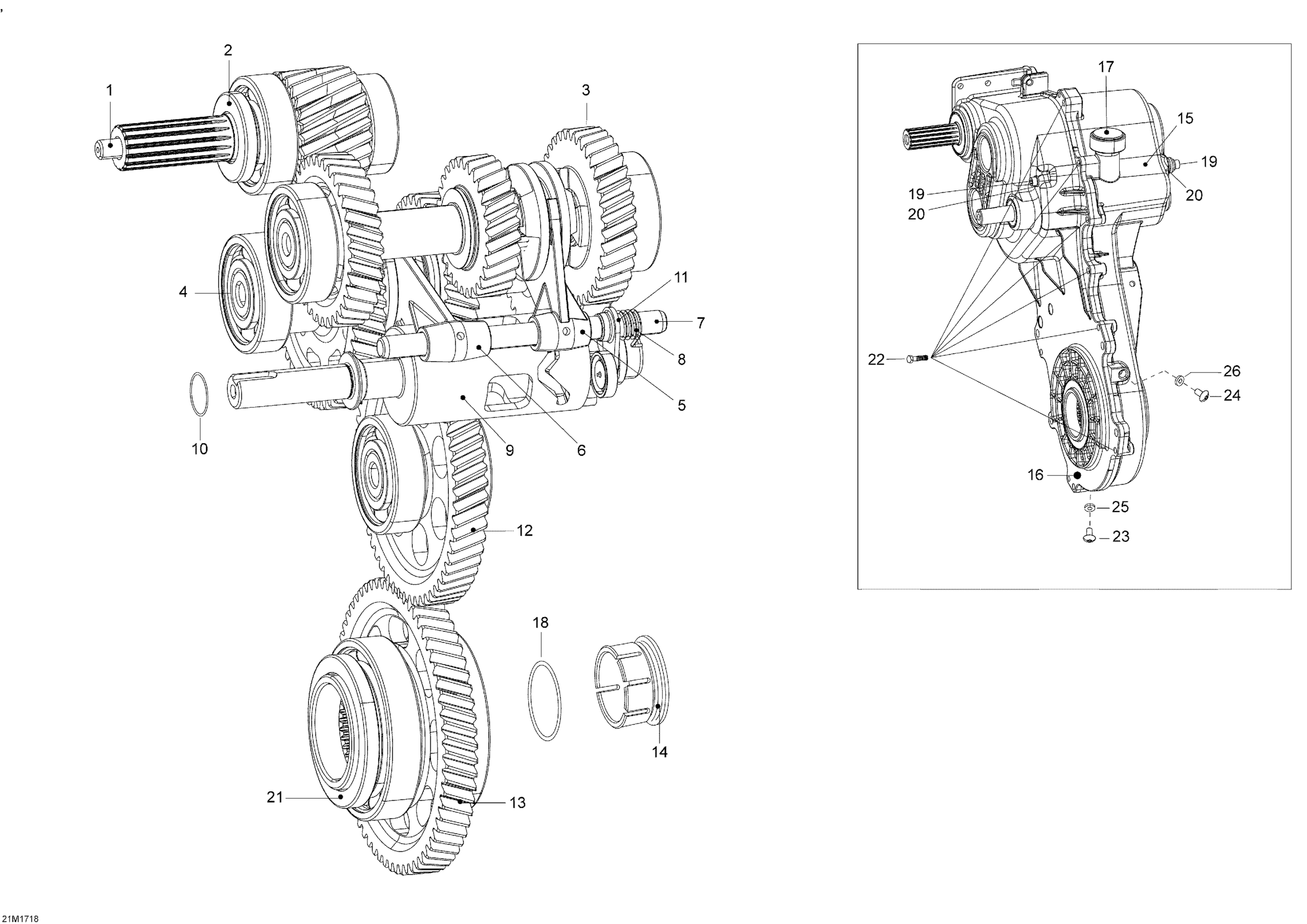 Transmission Fast Ratio