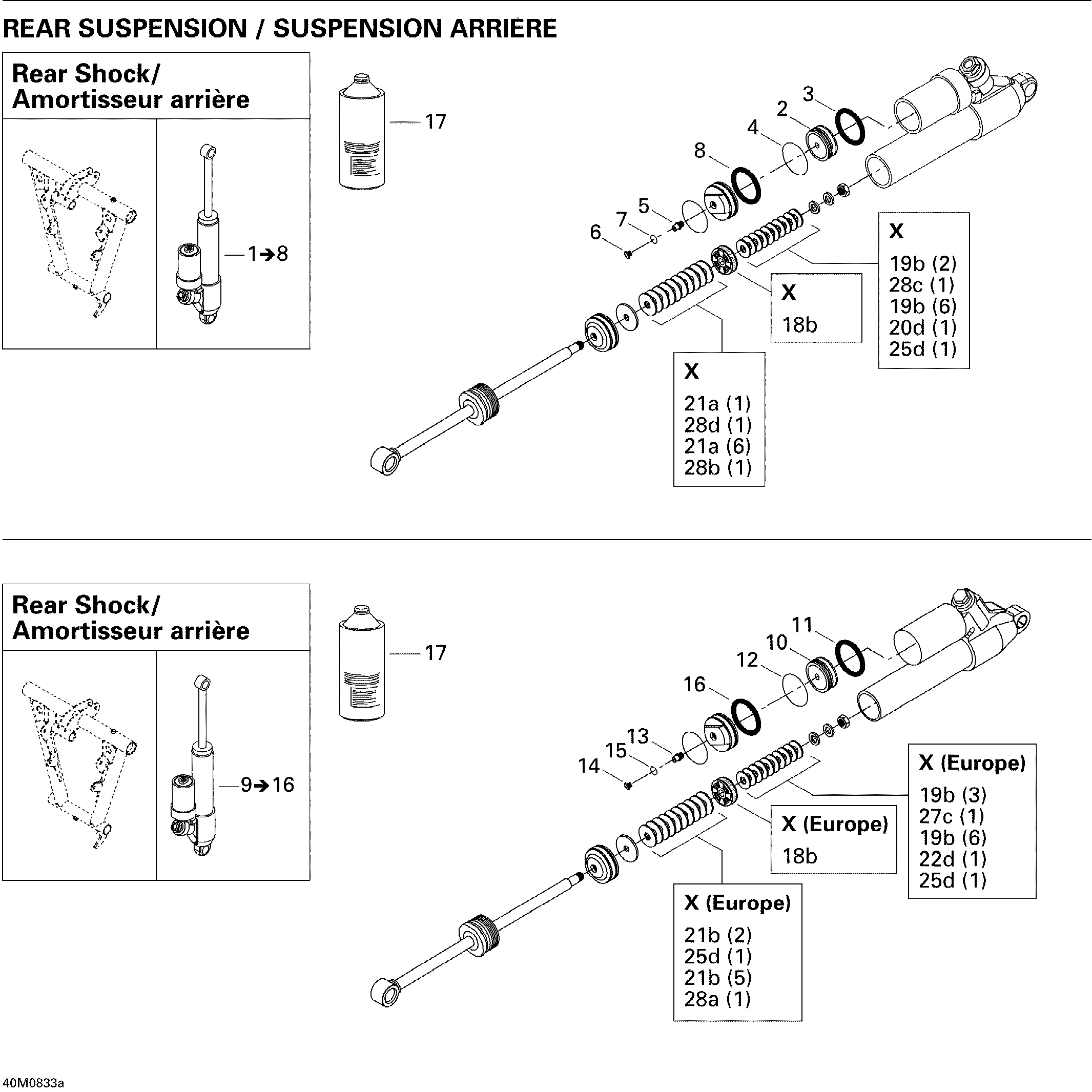 Take Apart Shock, Rear 1