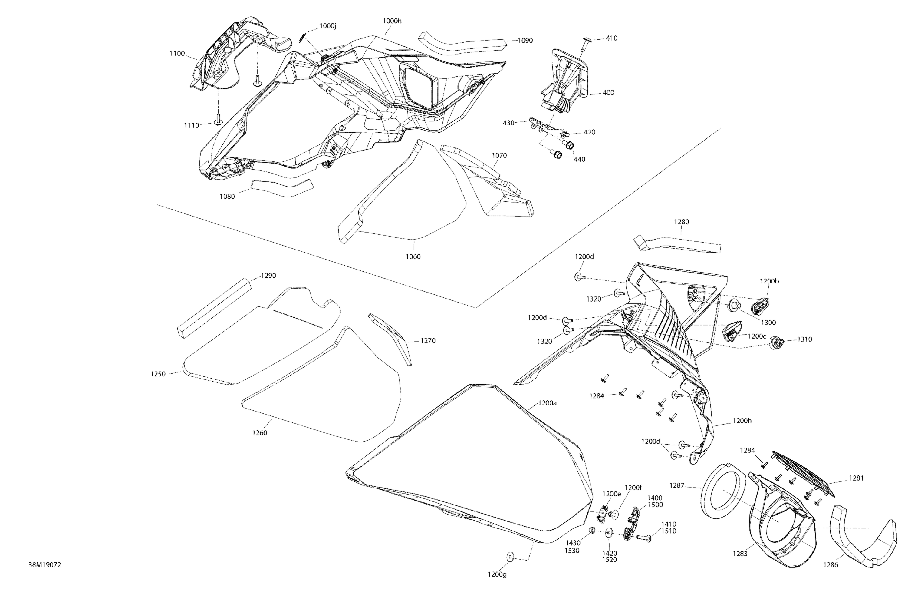 Hood - Panel Section