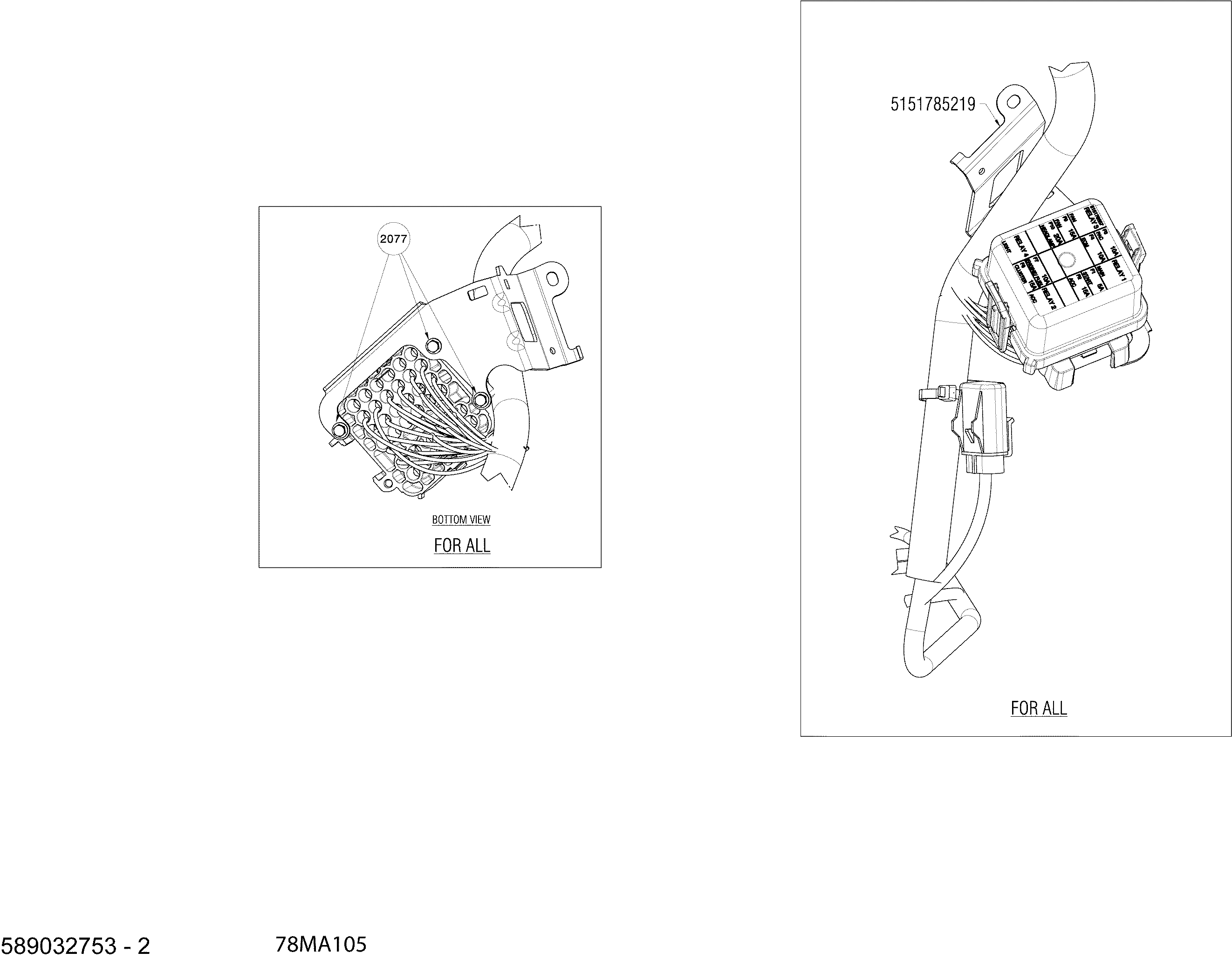 Electric - Main Harness - 515178732 - Part 2