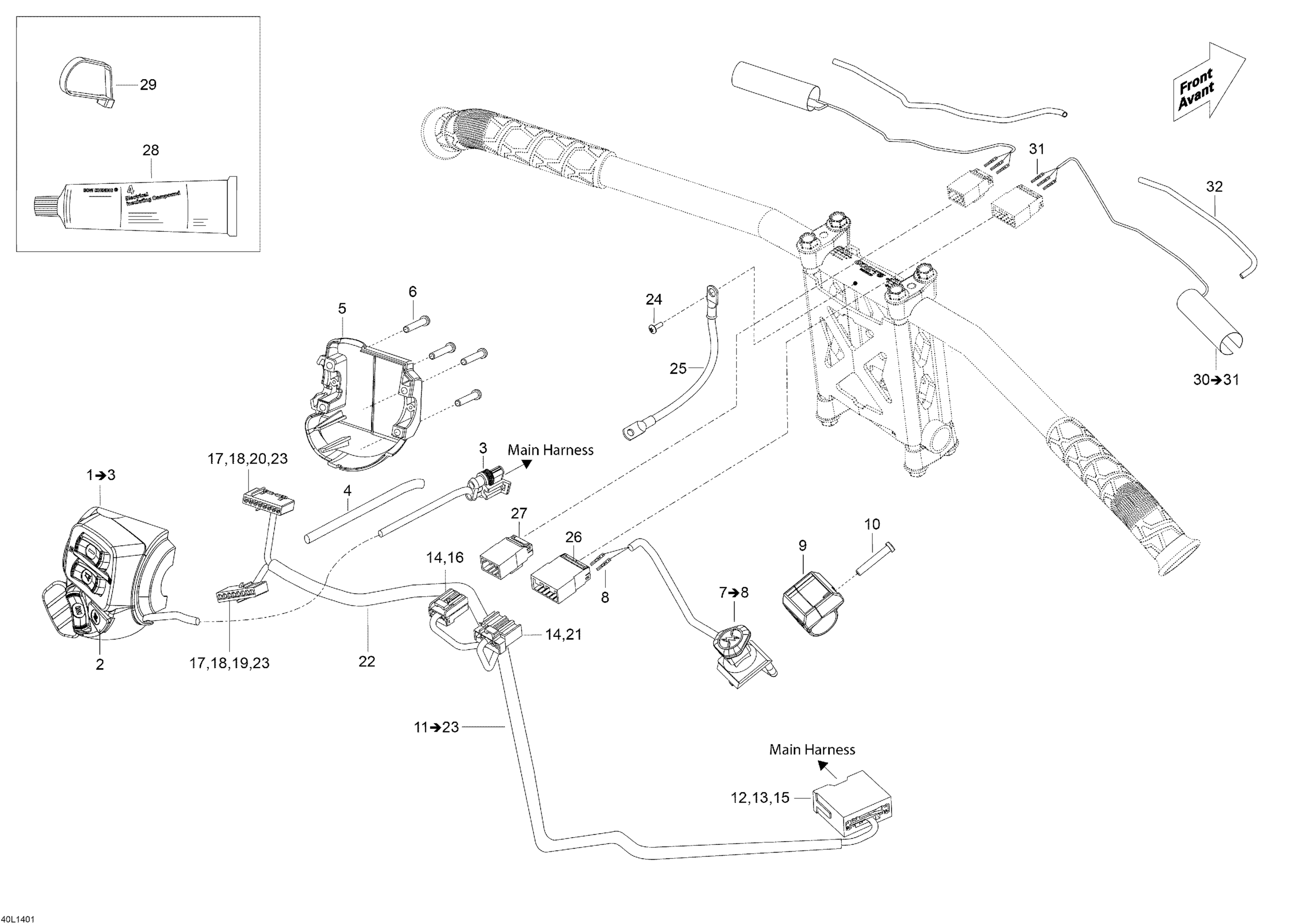 Steering Wiring Harness