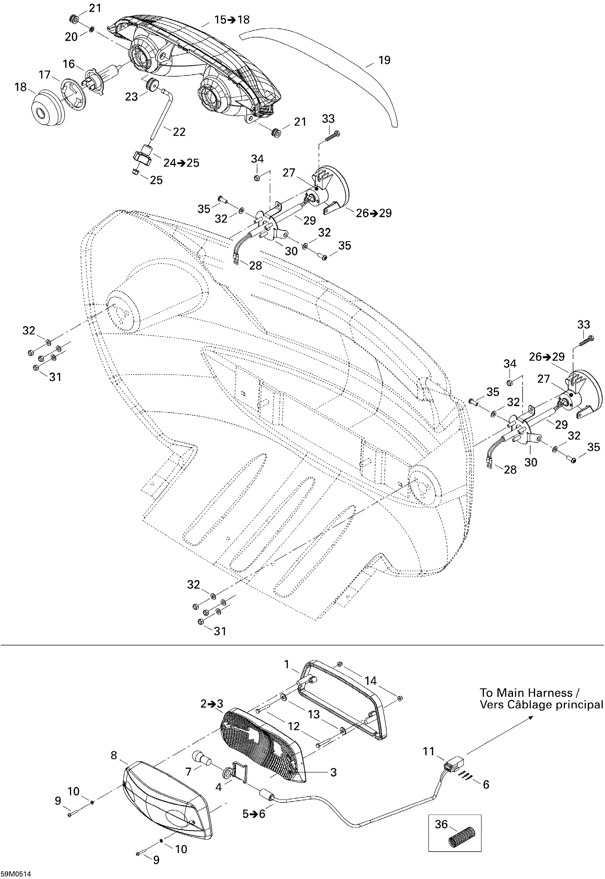 Схема узла: Vehicle Lighting System