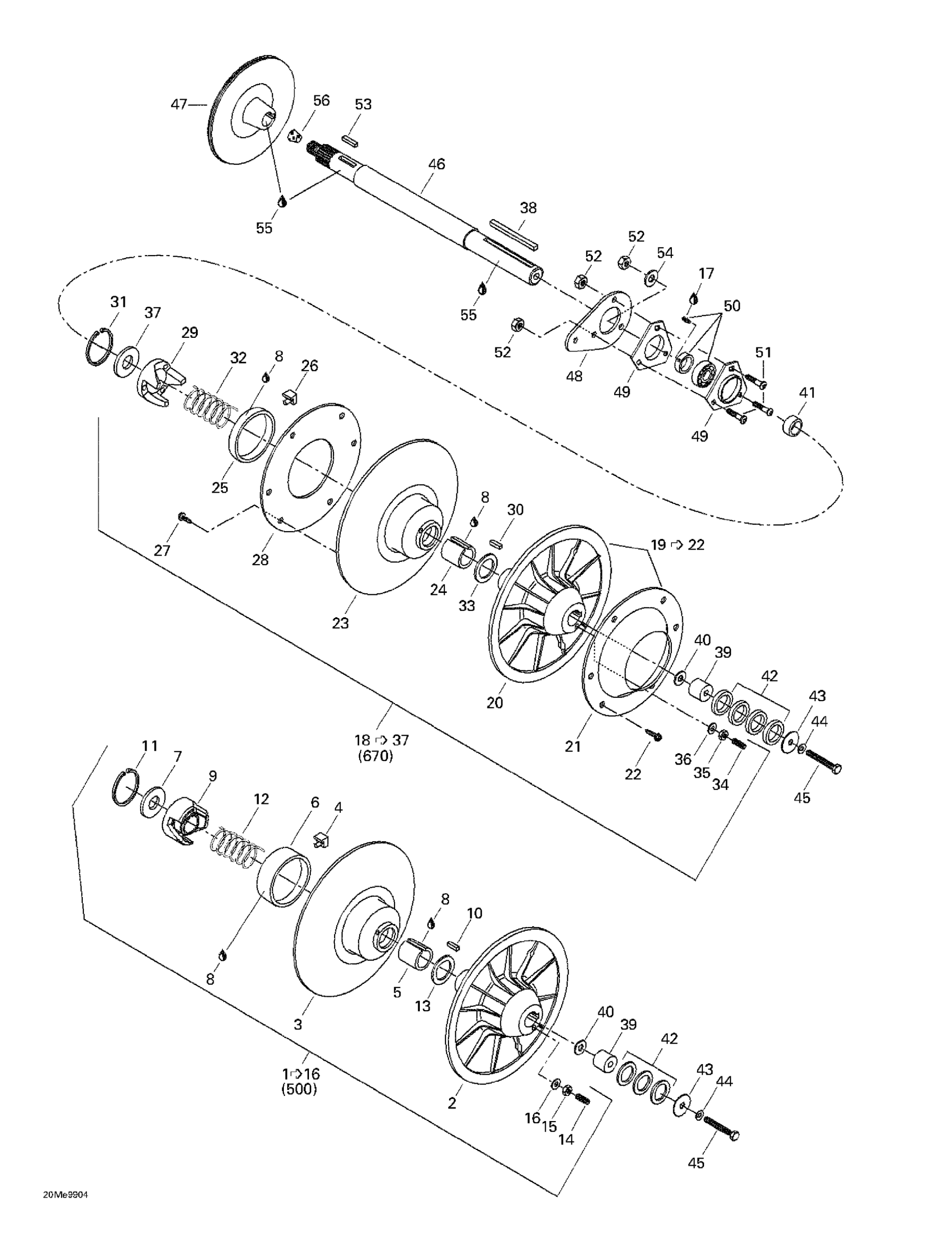 Driven Pulley