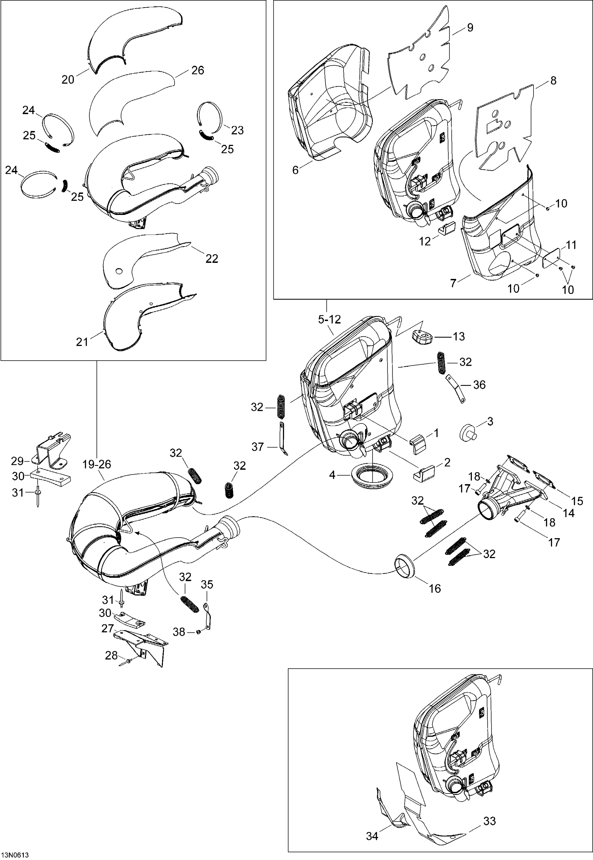 Схема узла: Exhaust System