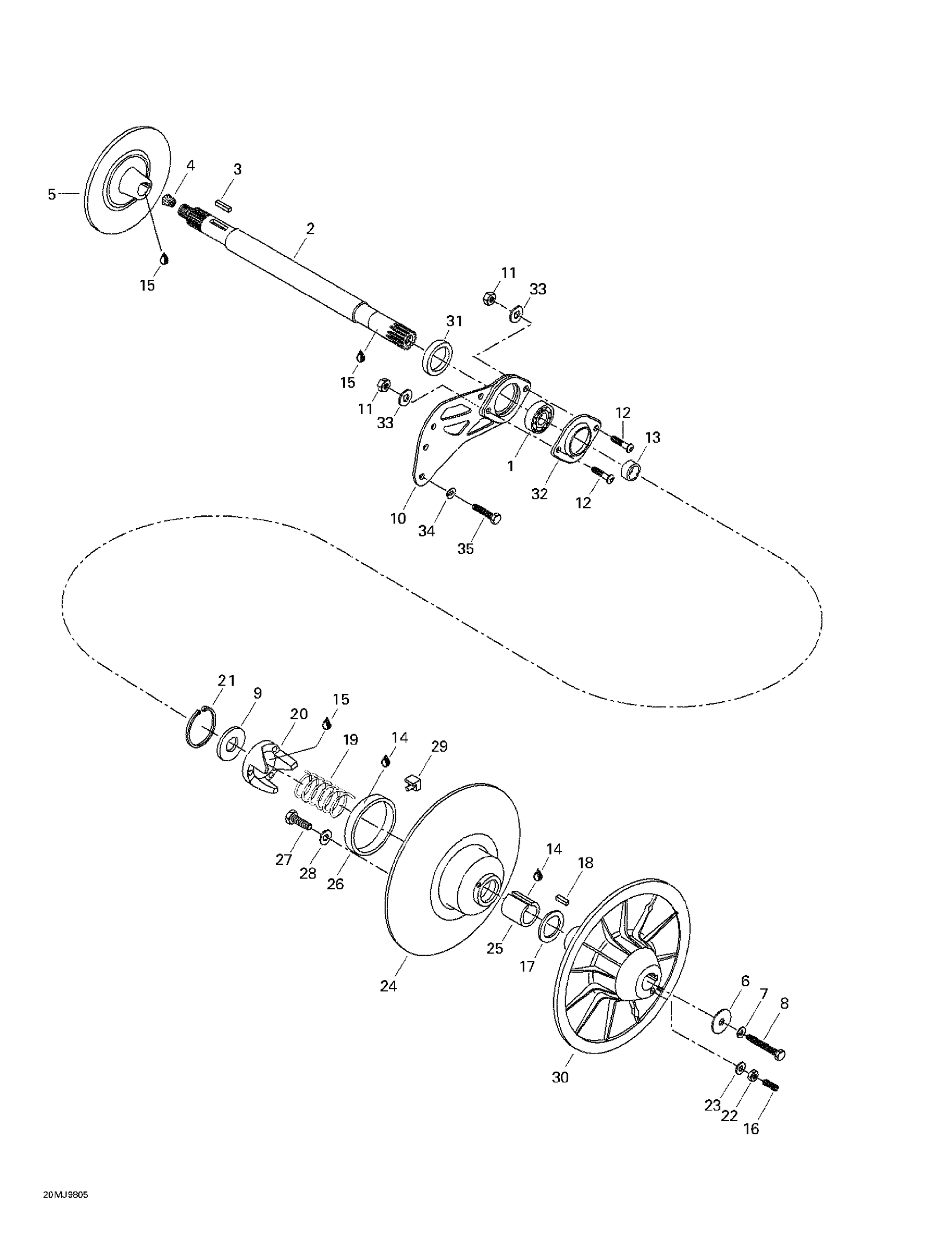 Driven Pulley