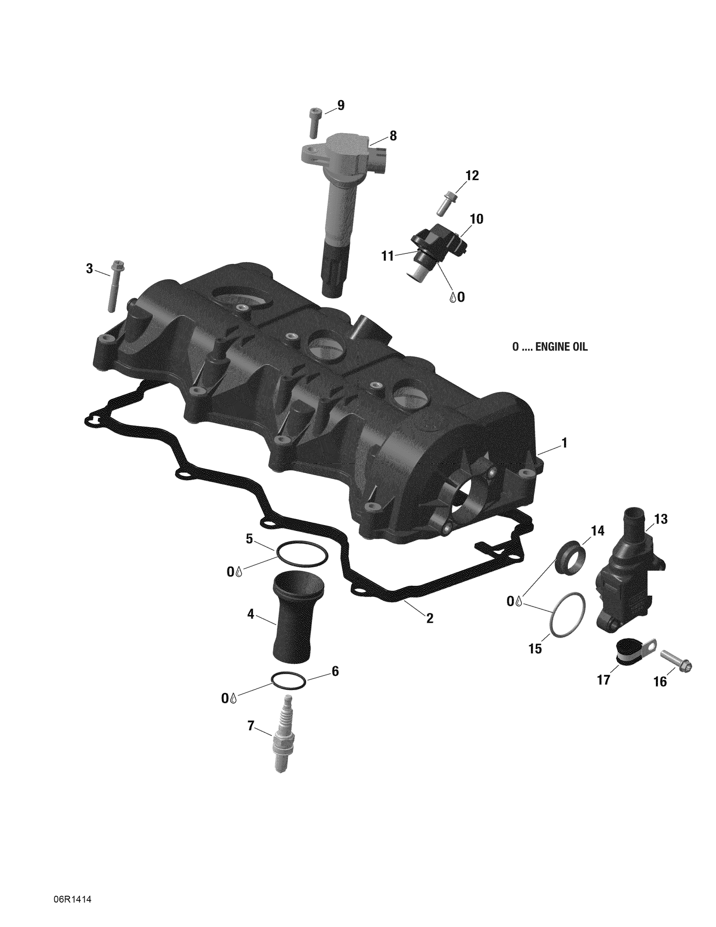 Схема узла: 01_Valve Cover