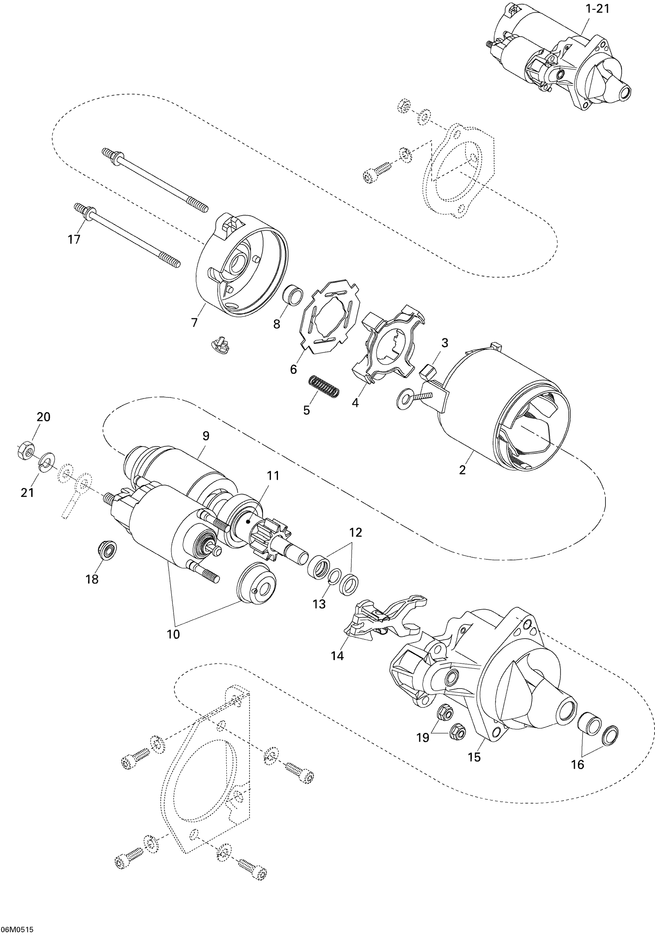 Electric Starter 550