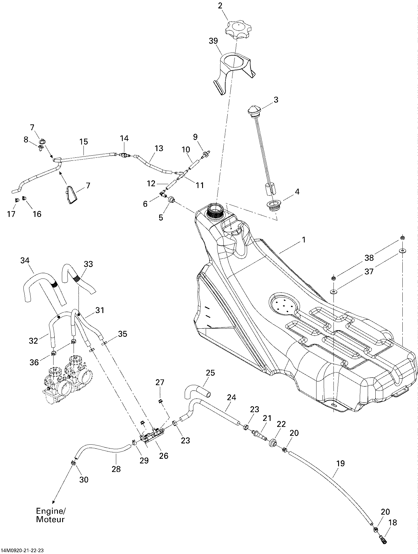 Схема узла: Fuel System