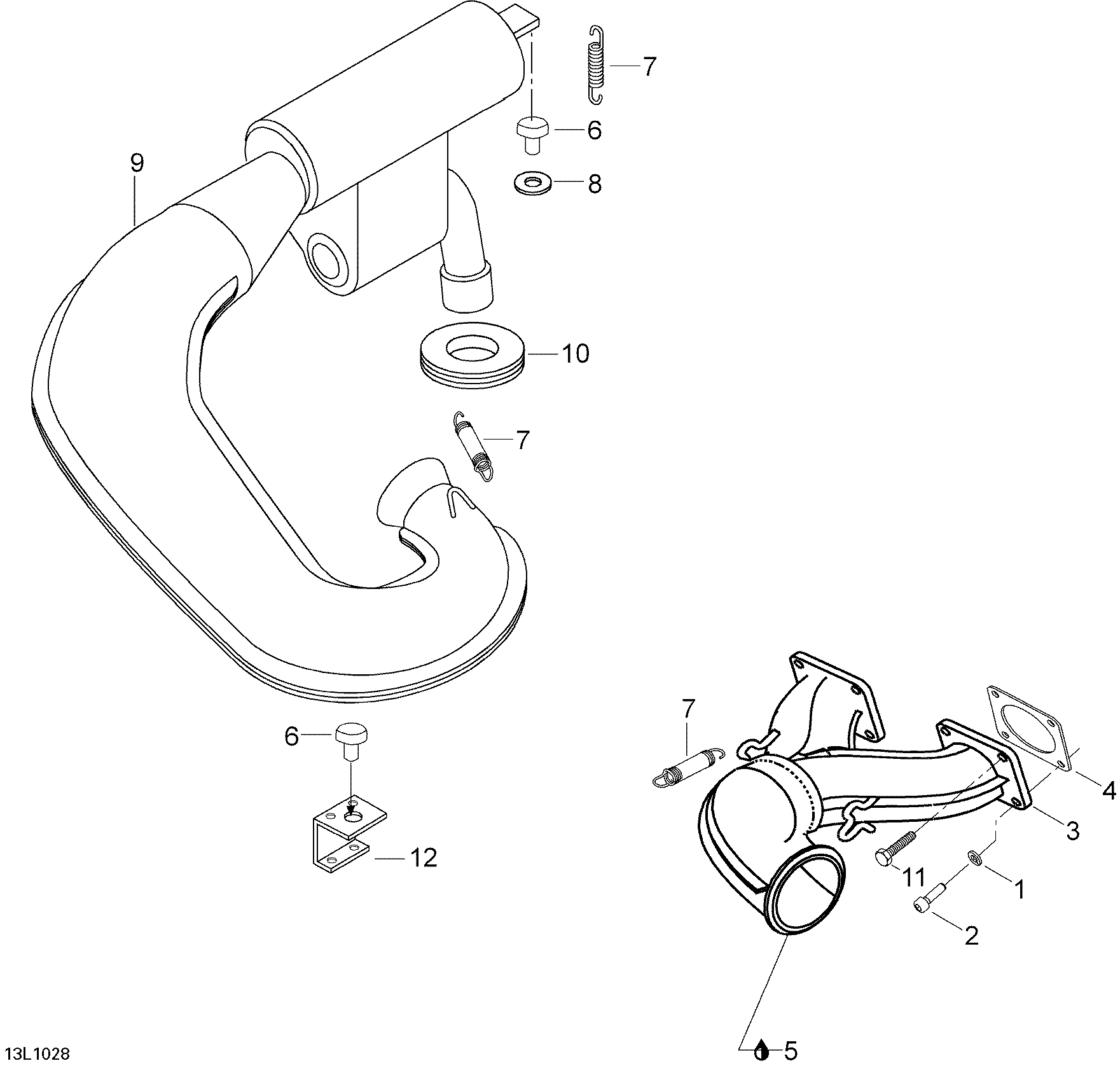 Схема узла: Exhaust System