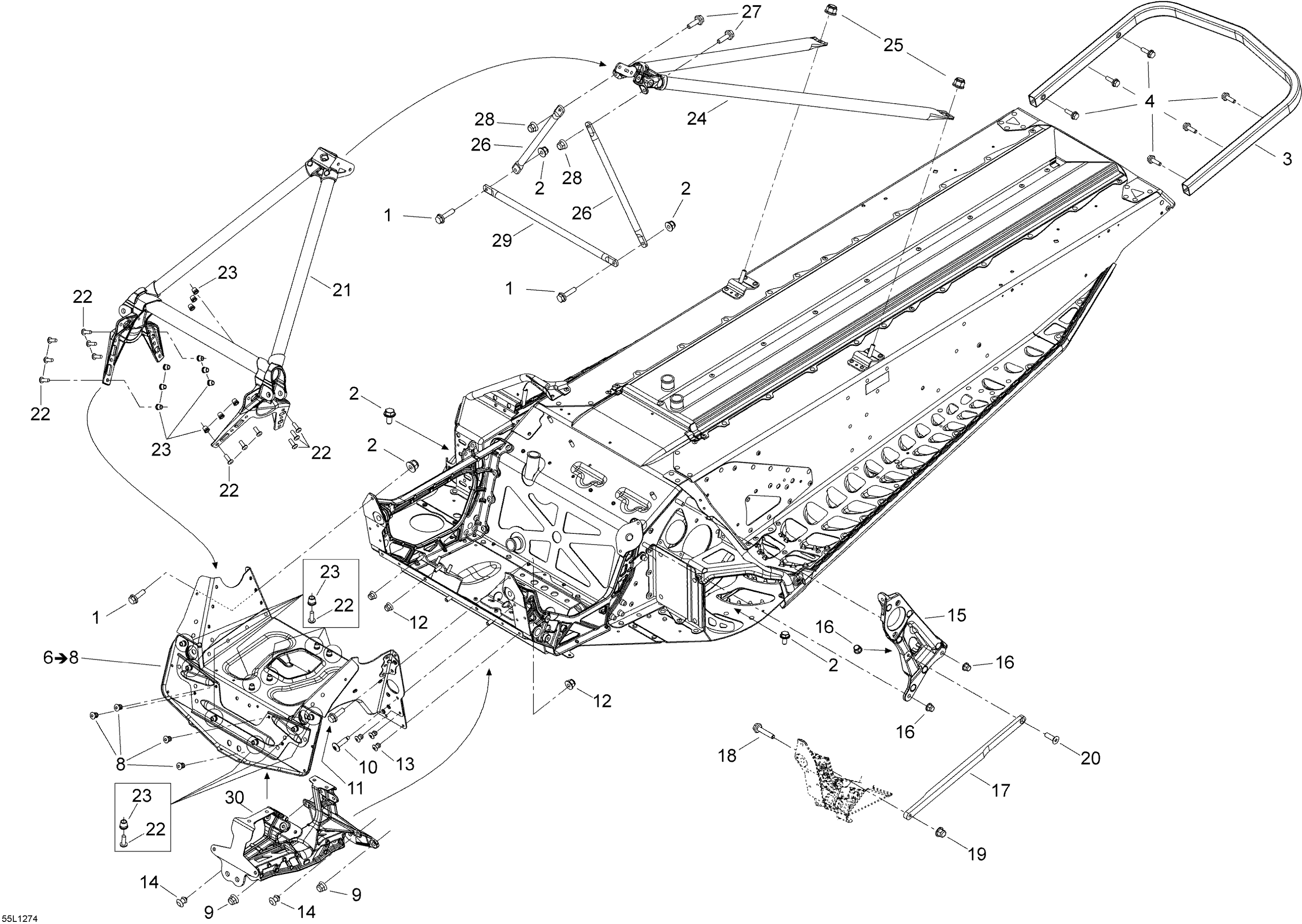 Frame and components