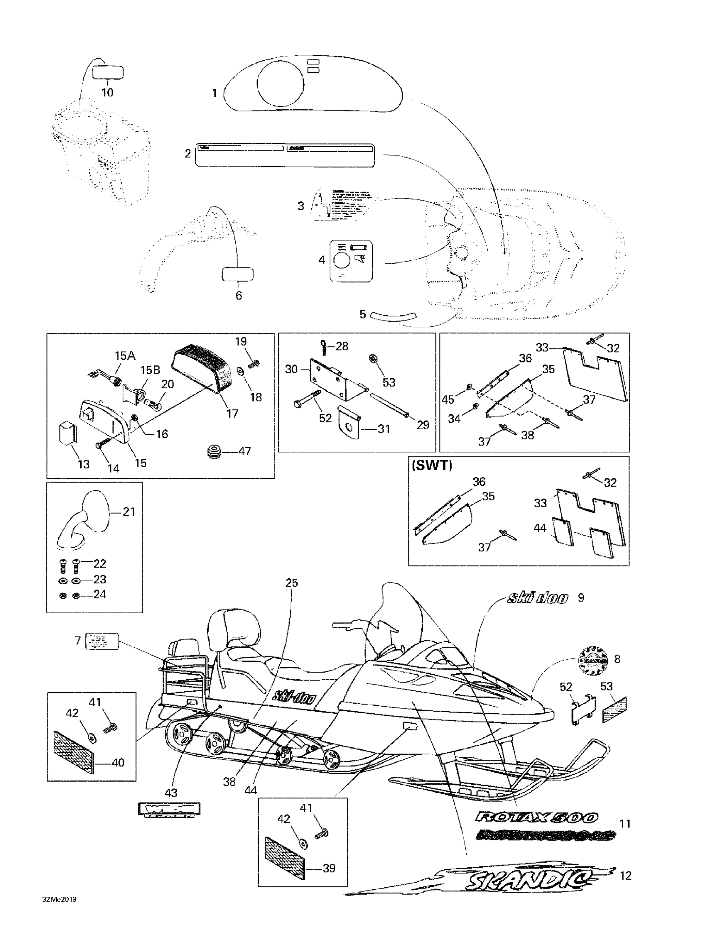 Схема узла: Decals And Accessories