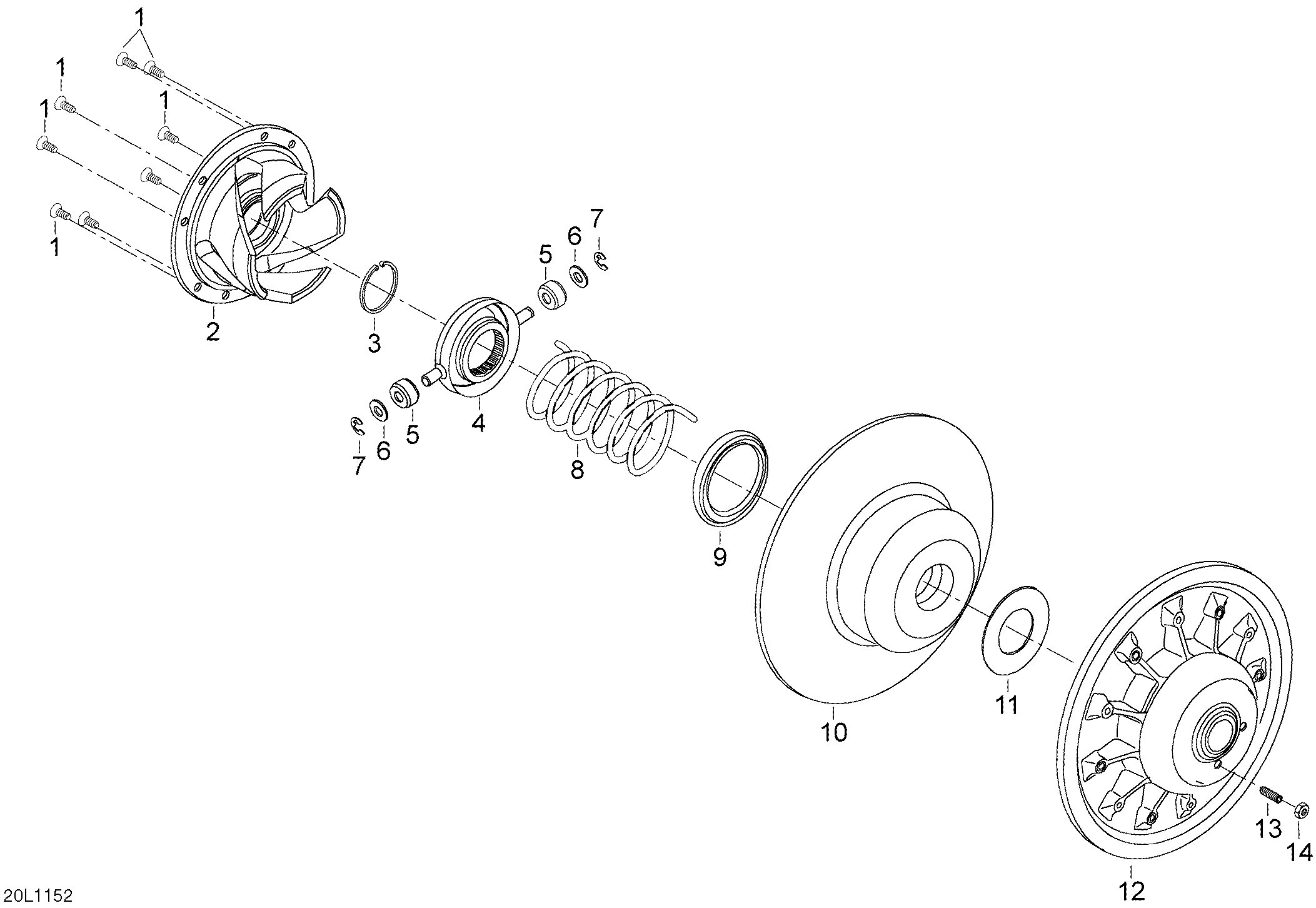 Driven Pulley