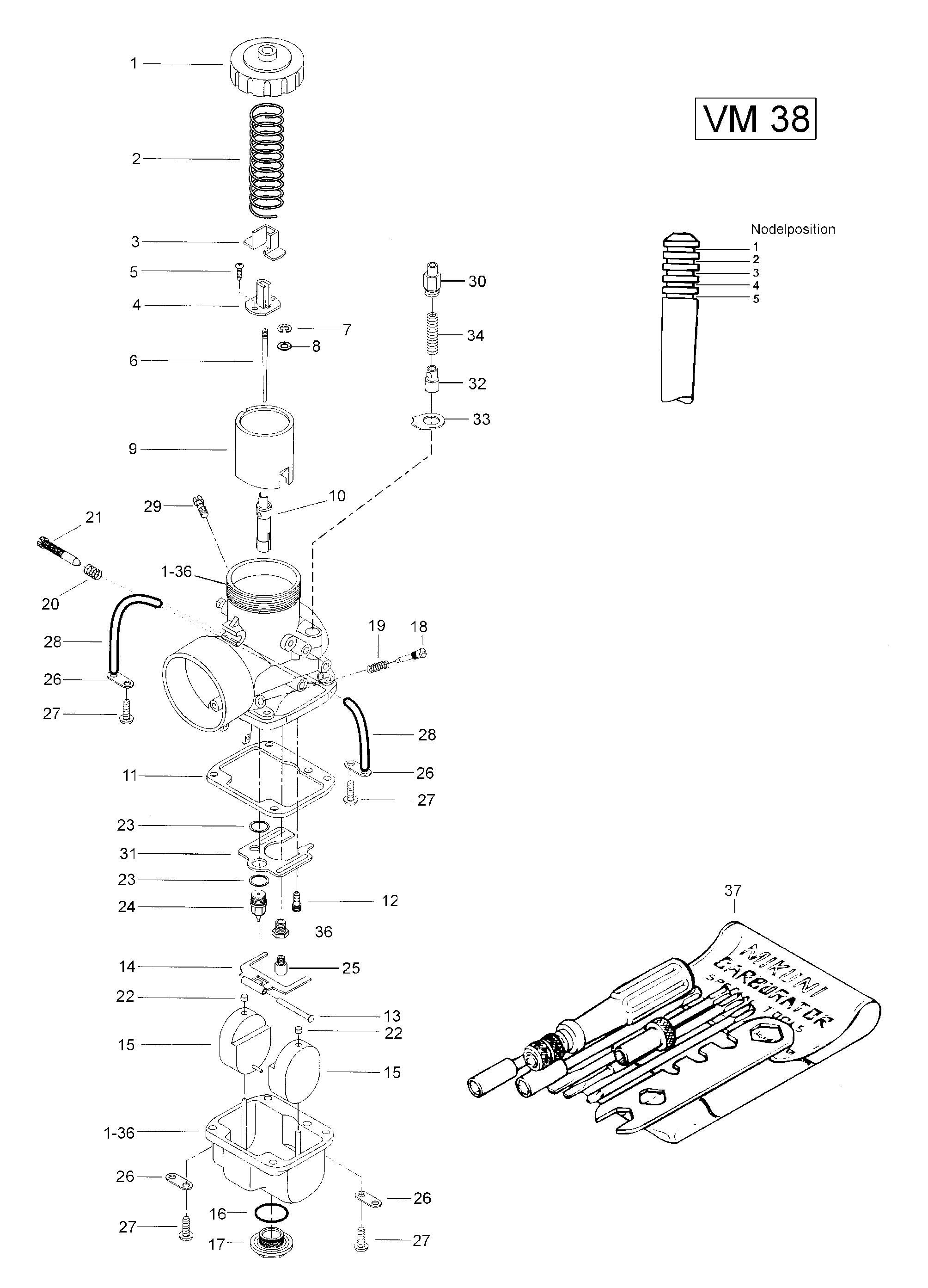 Схема узла: Carburetor