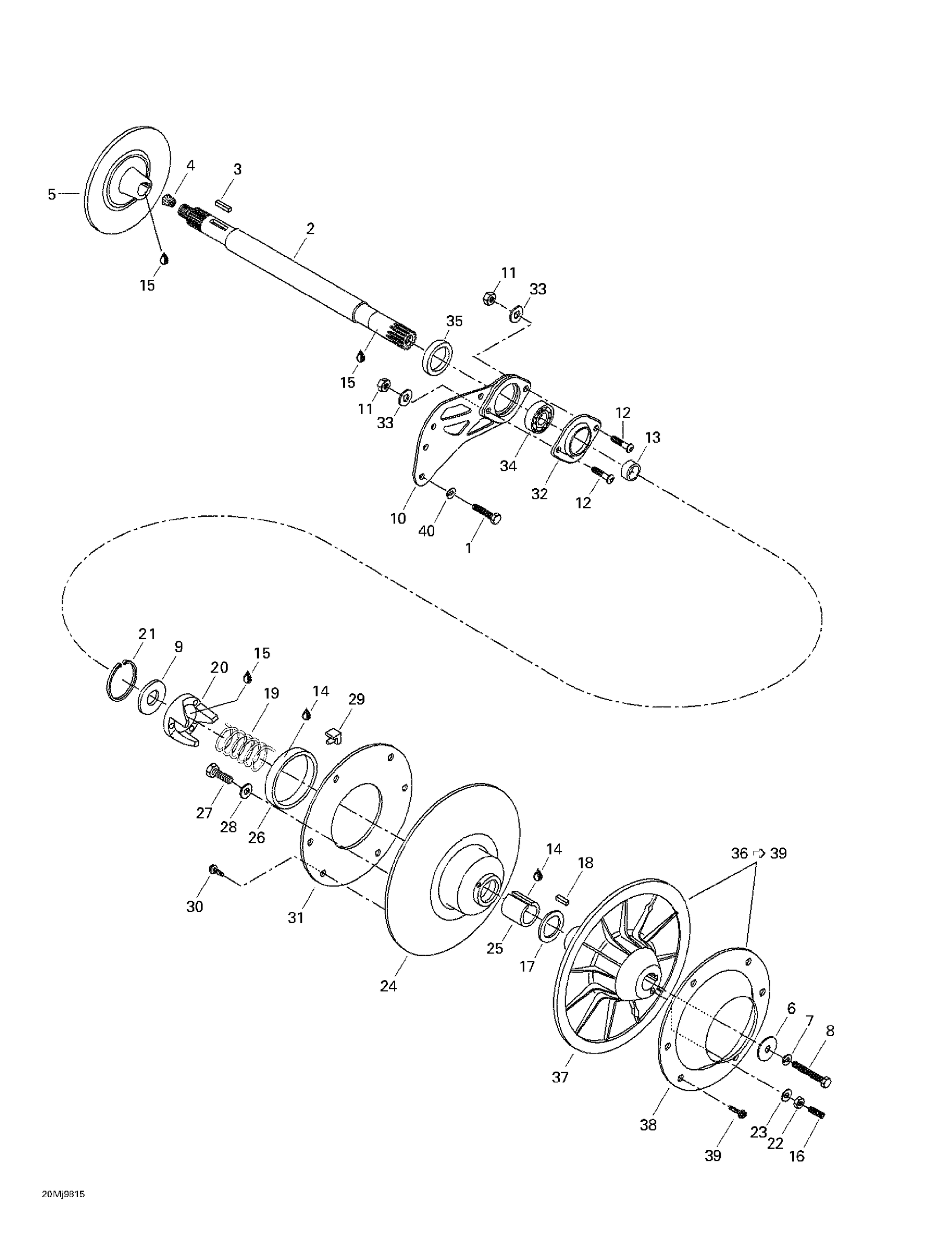 Driven Pulley