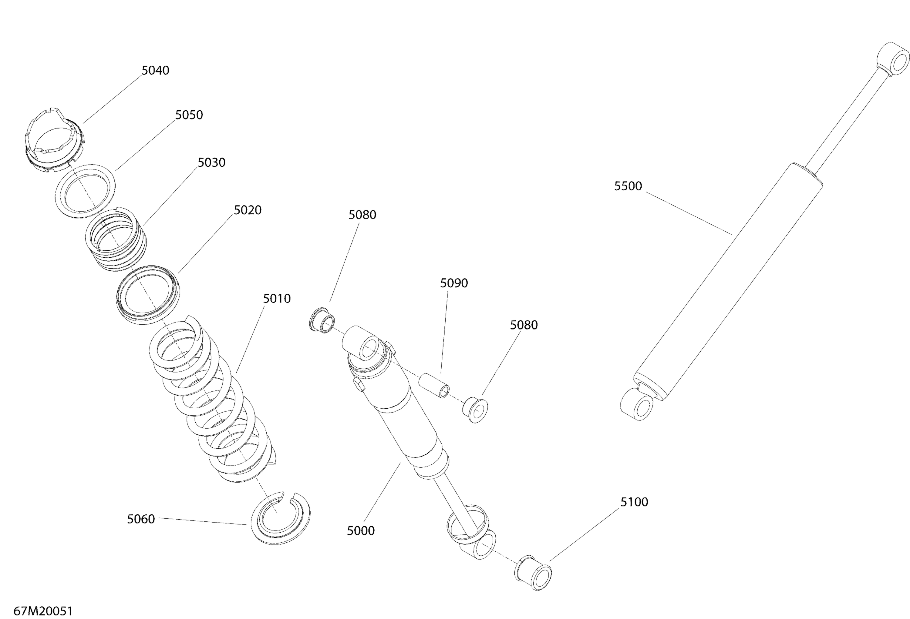 Suspension, Rear - Shocks - Adrenaline