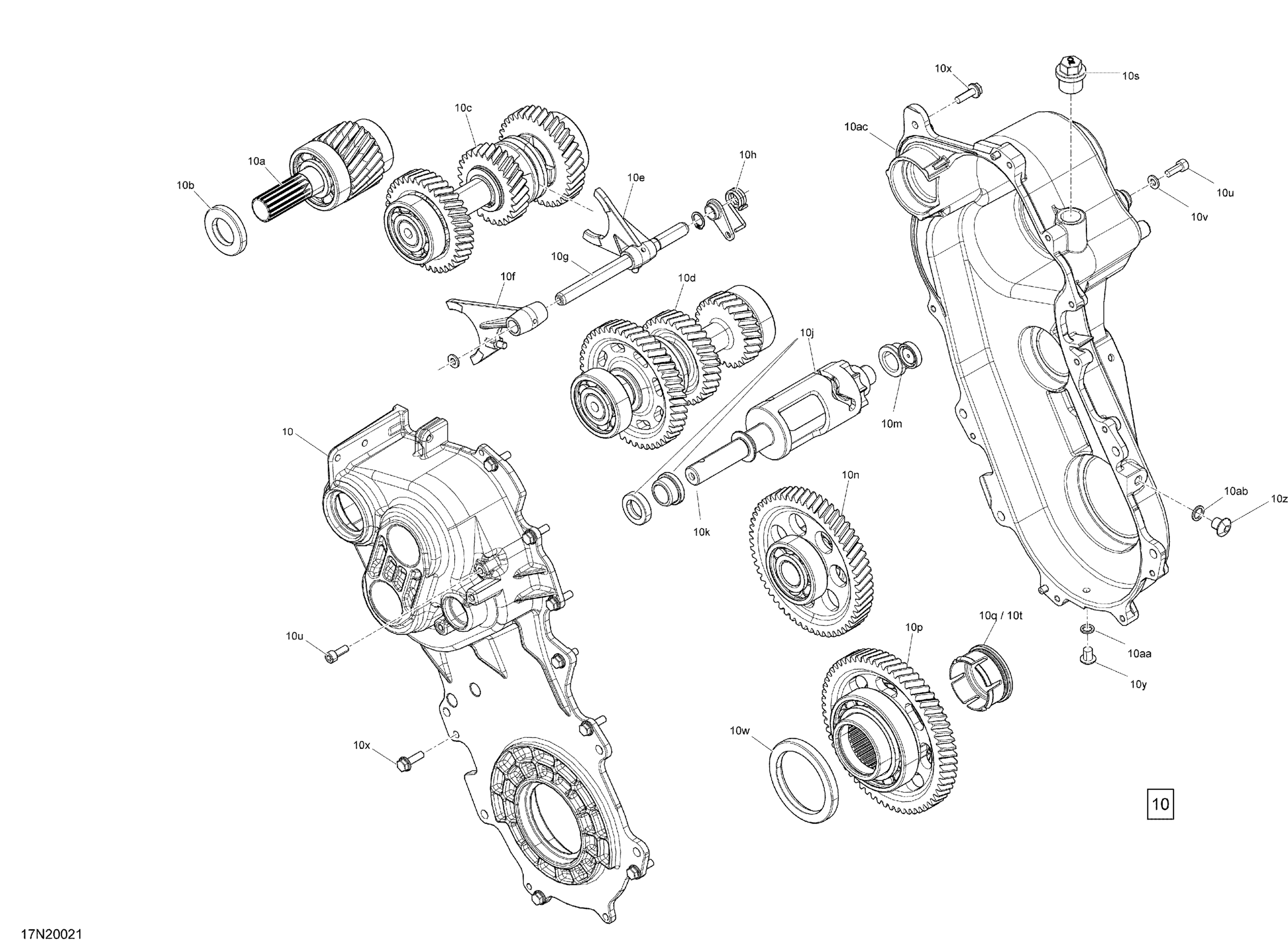 Drive - System - Transmission - Fast Ratio