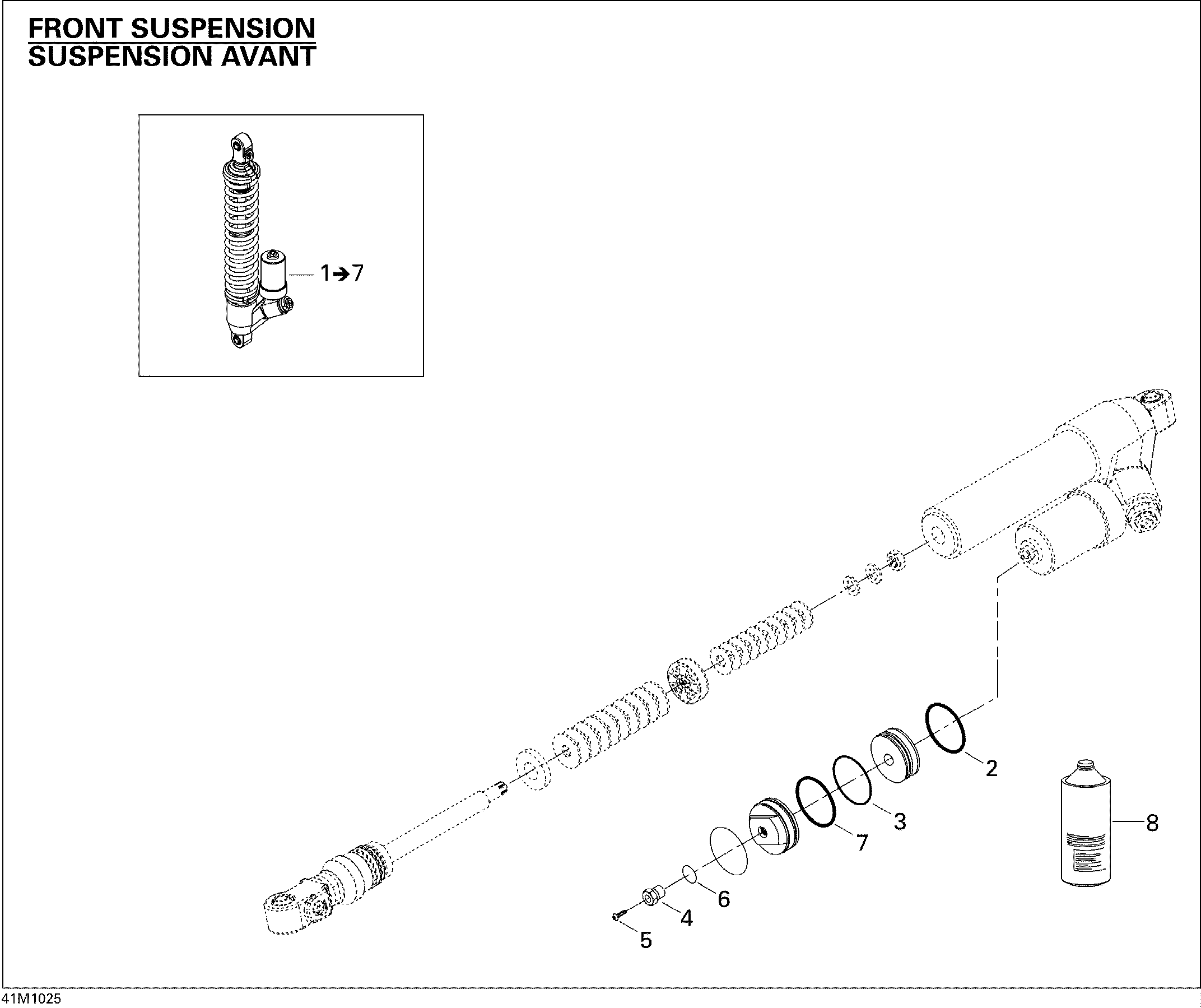 Take Apart Shock, Front