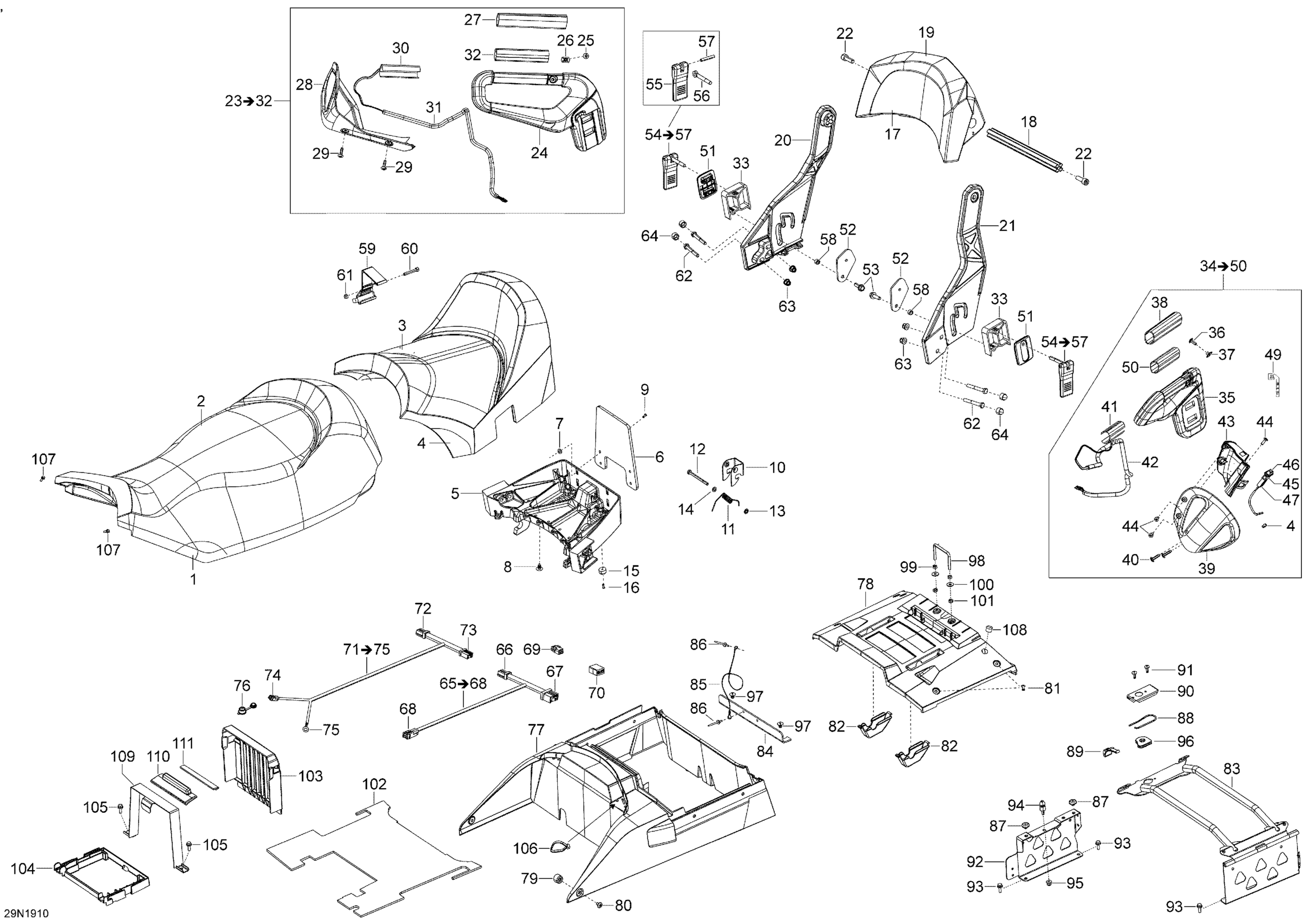 Seat - 1200 4-TEC