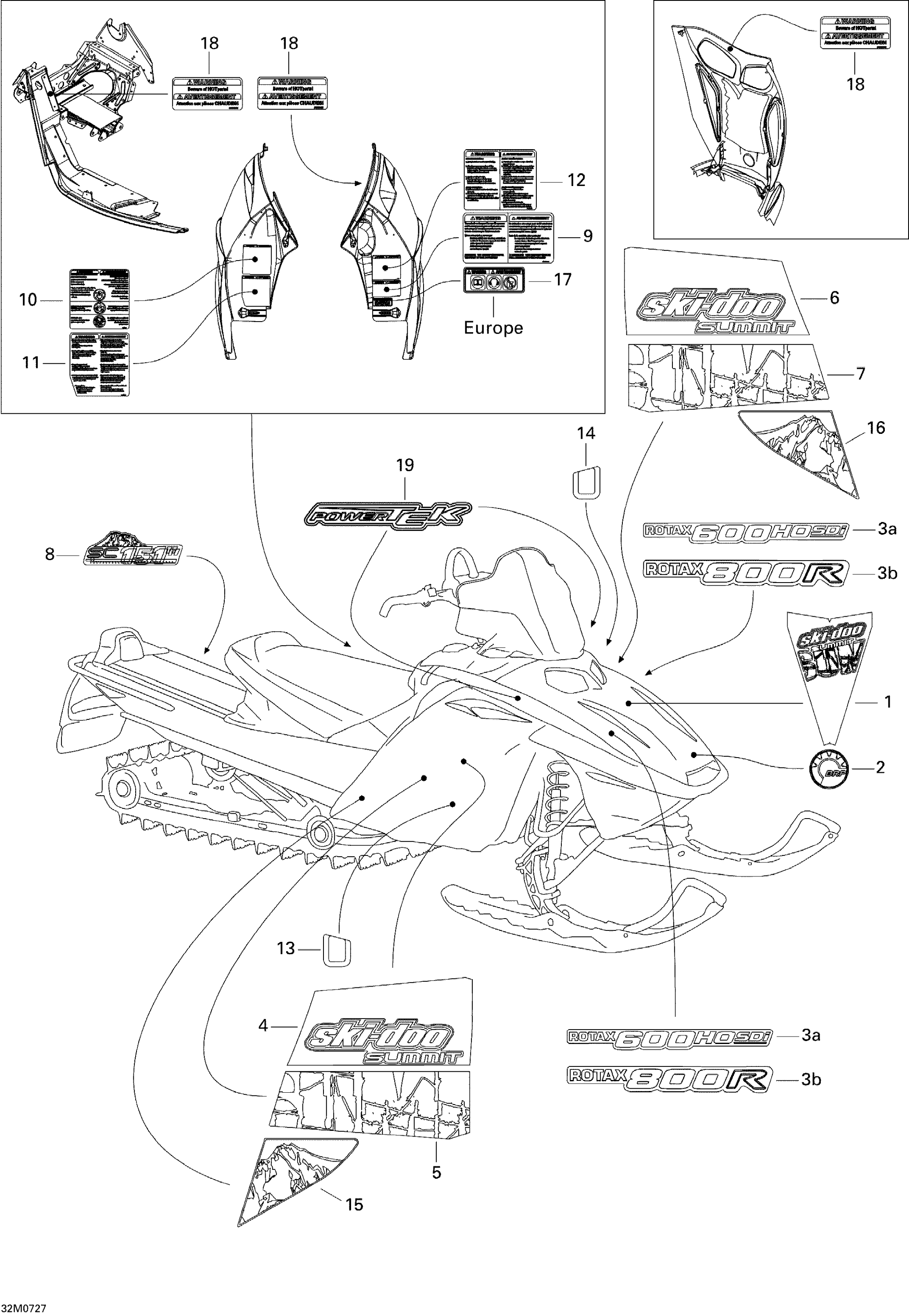 Decals 800R