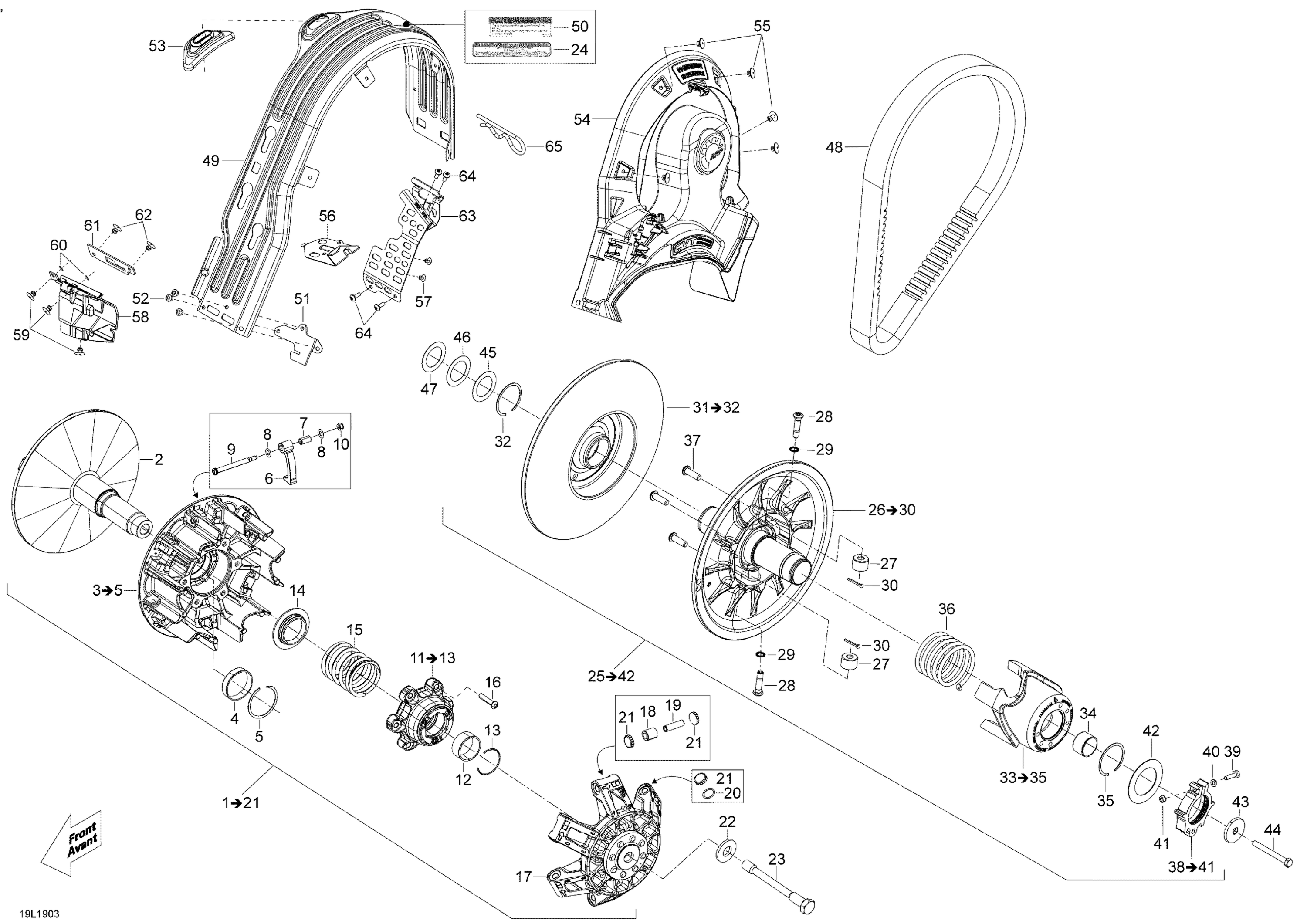 Pulley - 600 ACE