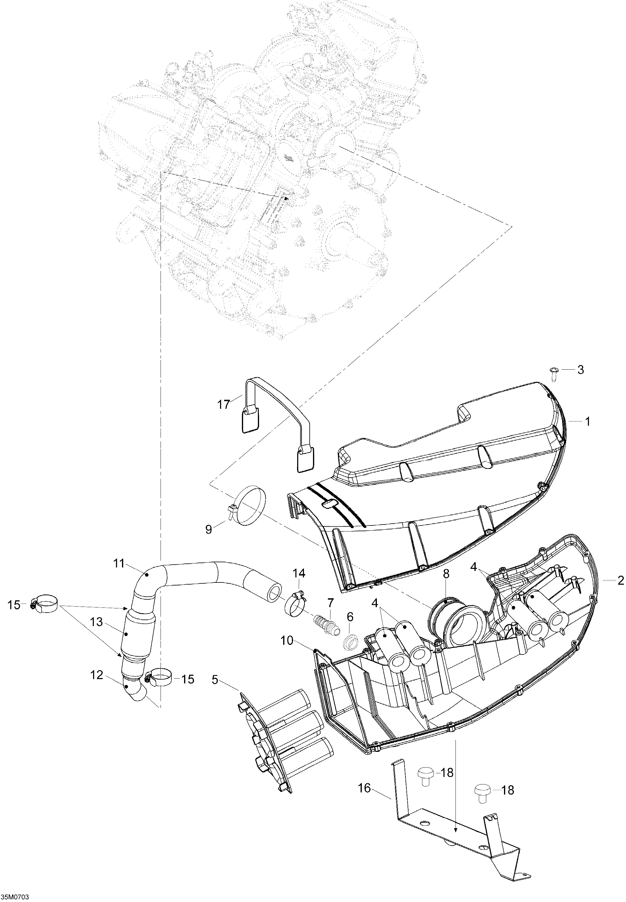 Схема узла: Air Intake System