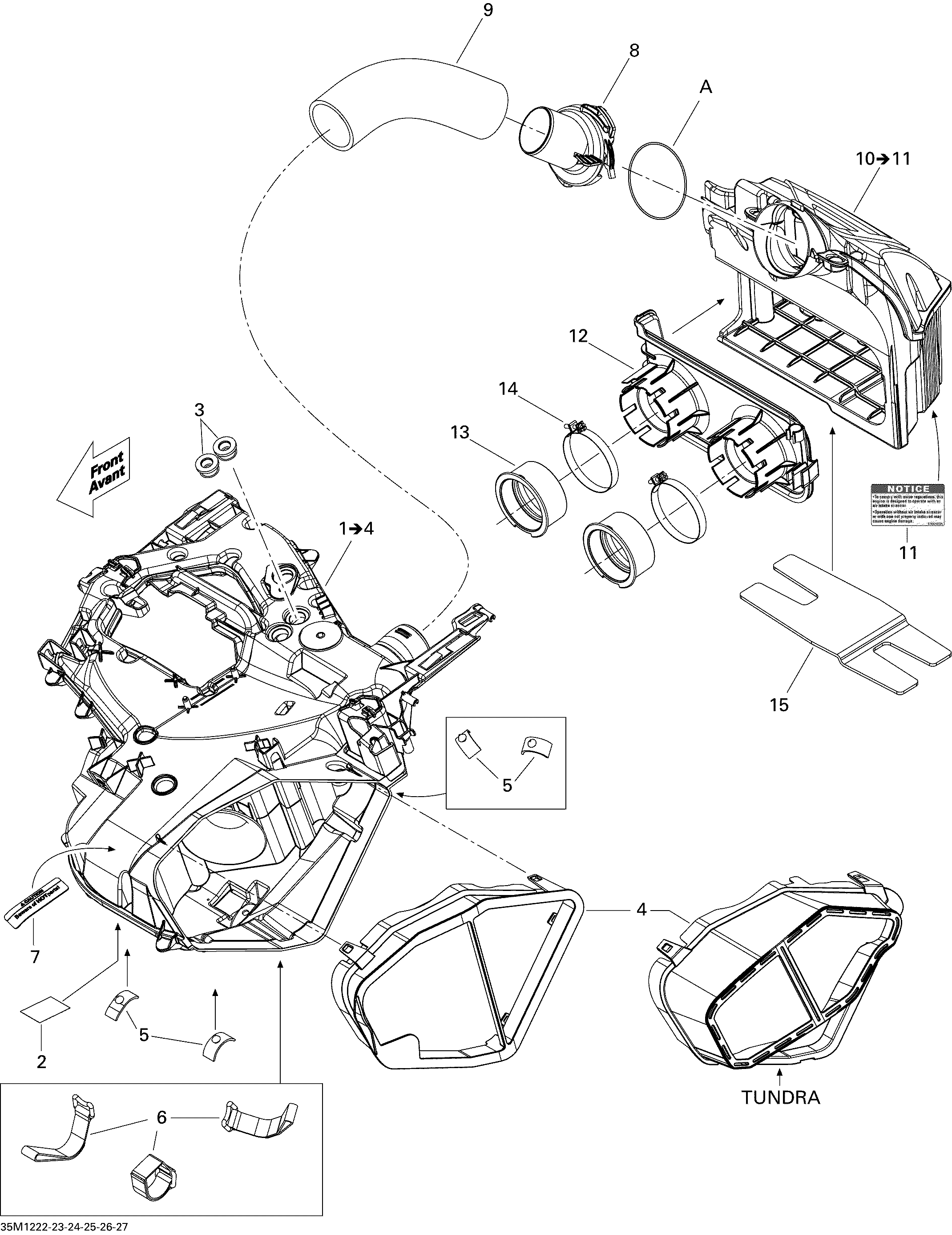 Схема узла: Air Intake System