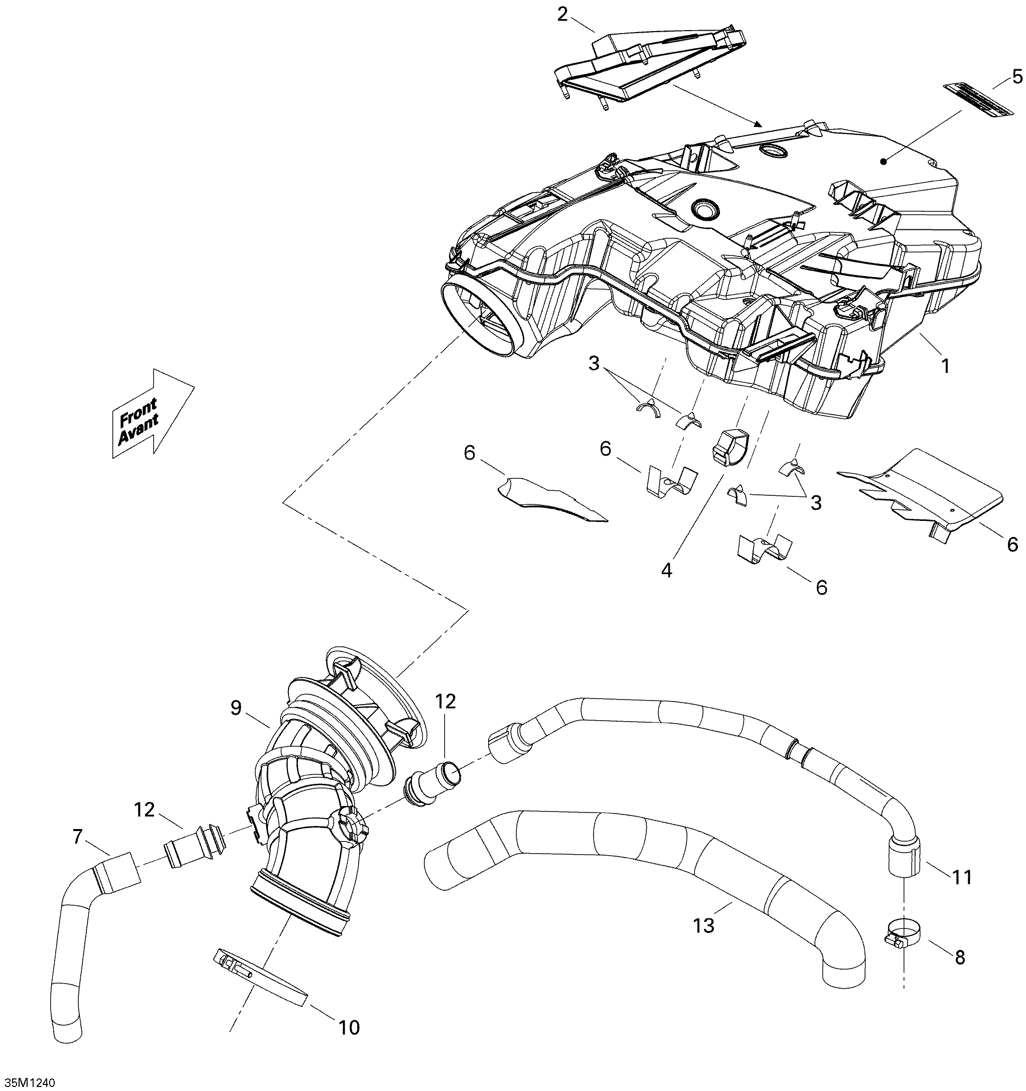 Схема узла: Air Intake System