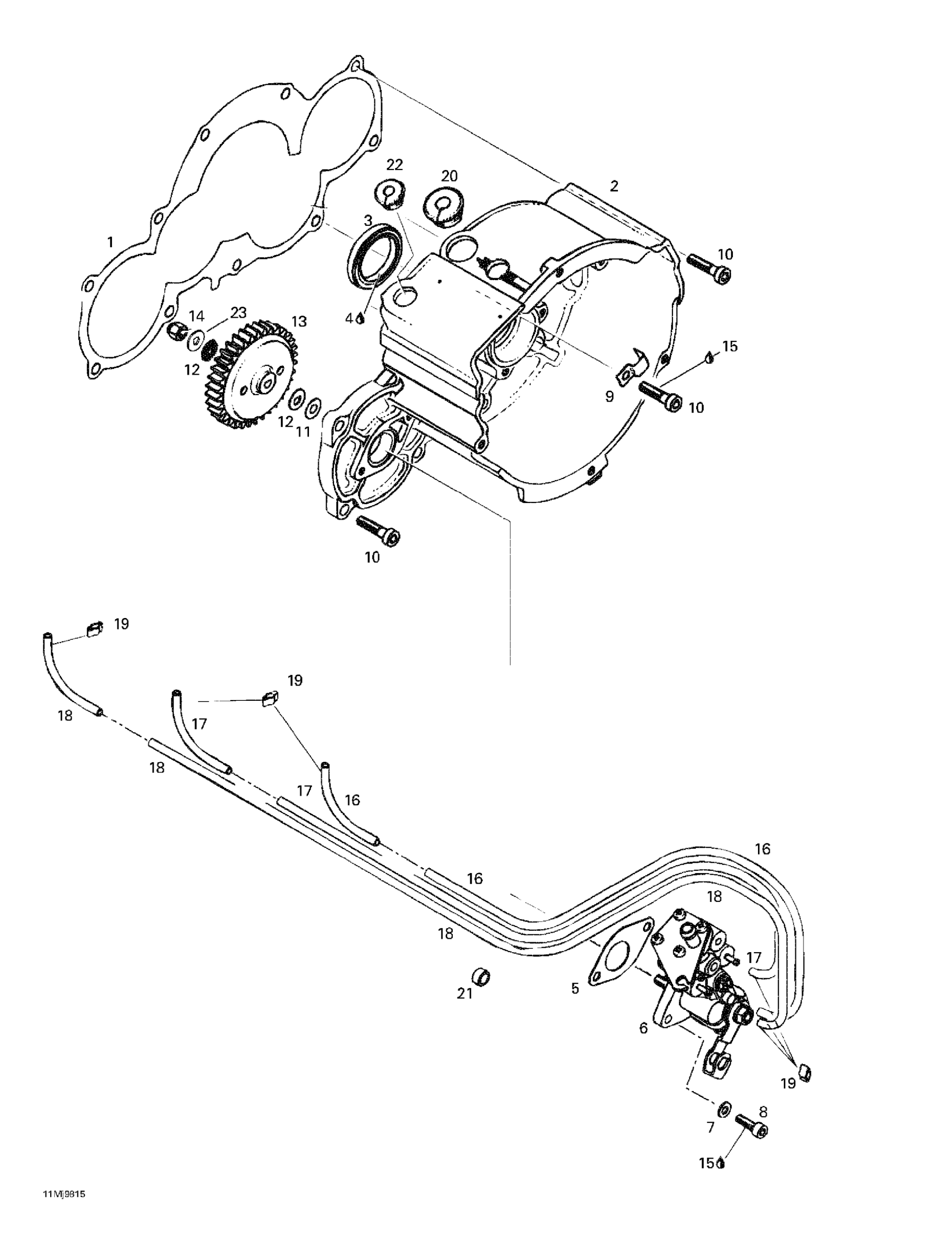 Ignition Housing Oil Pump