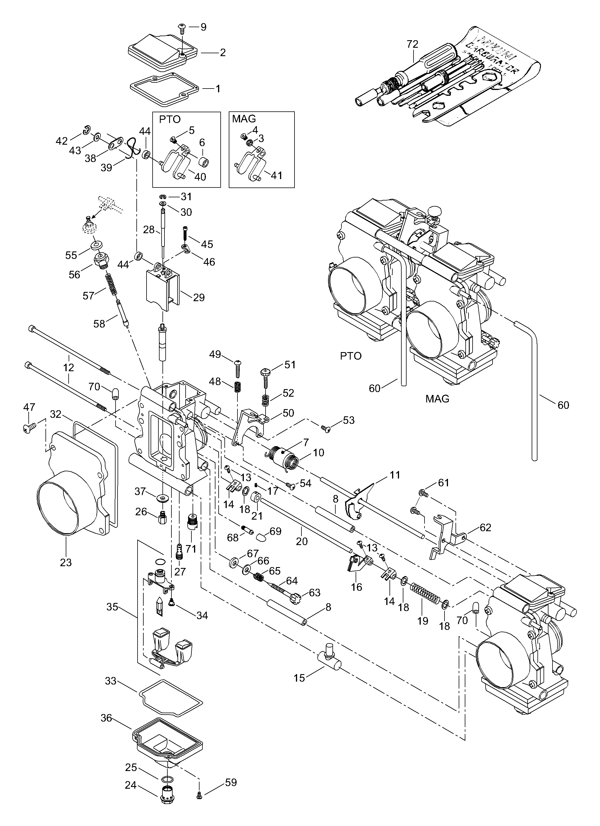 Схема узла: Carburetor