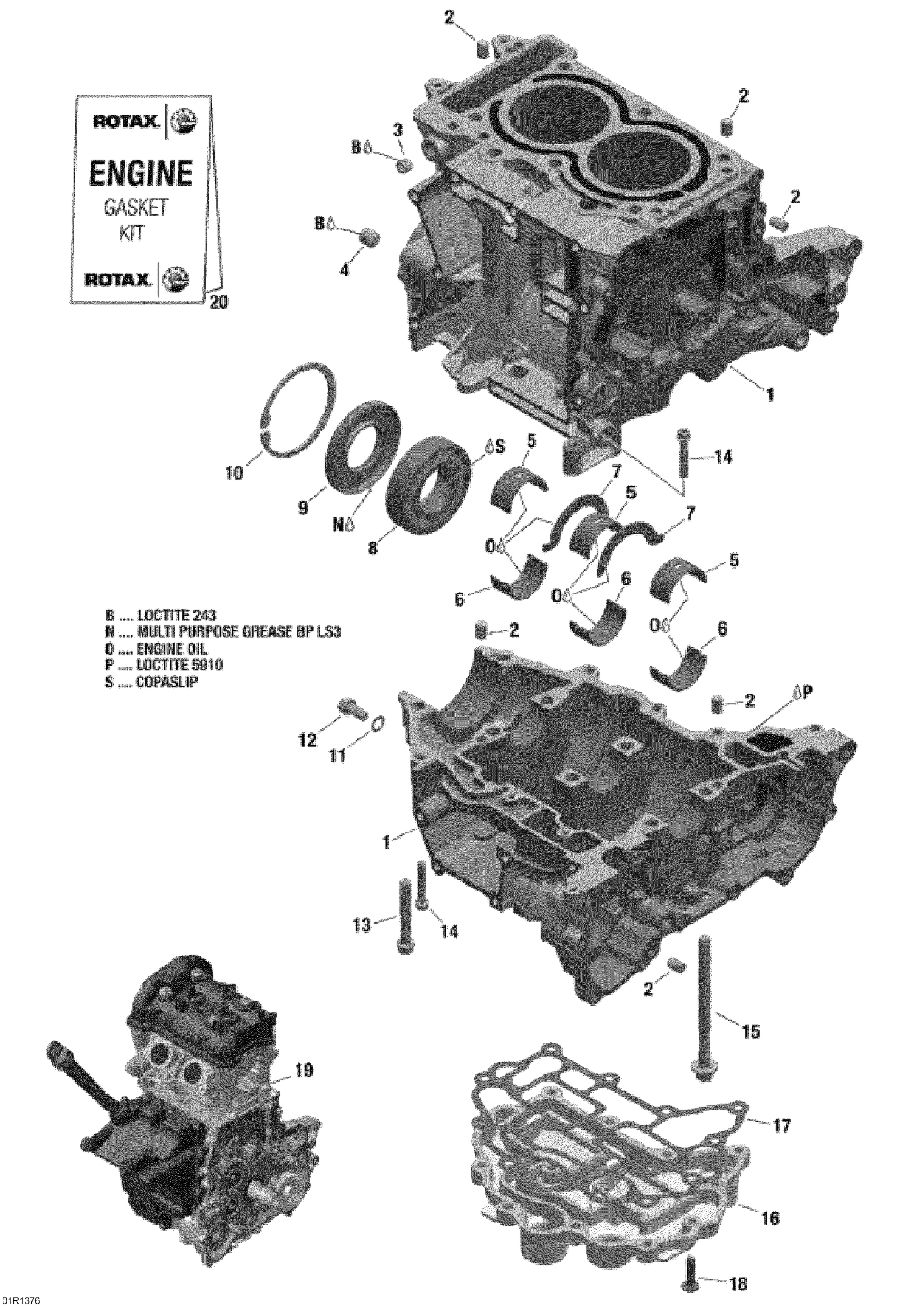 Схема узла: Engine Block