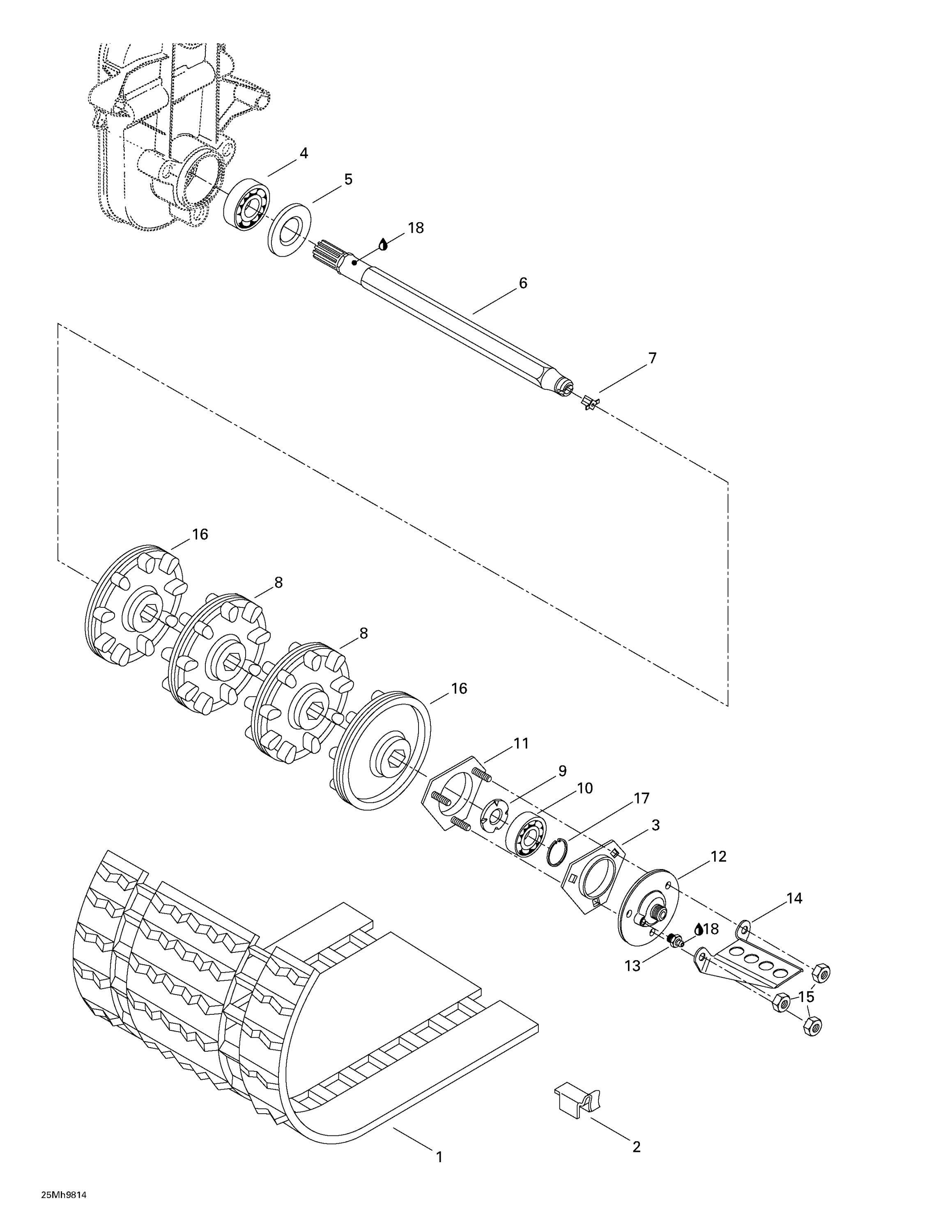 Drive Axle And Track