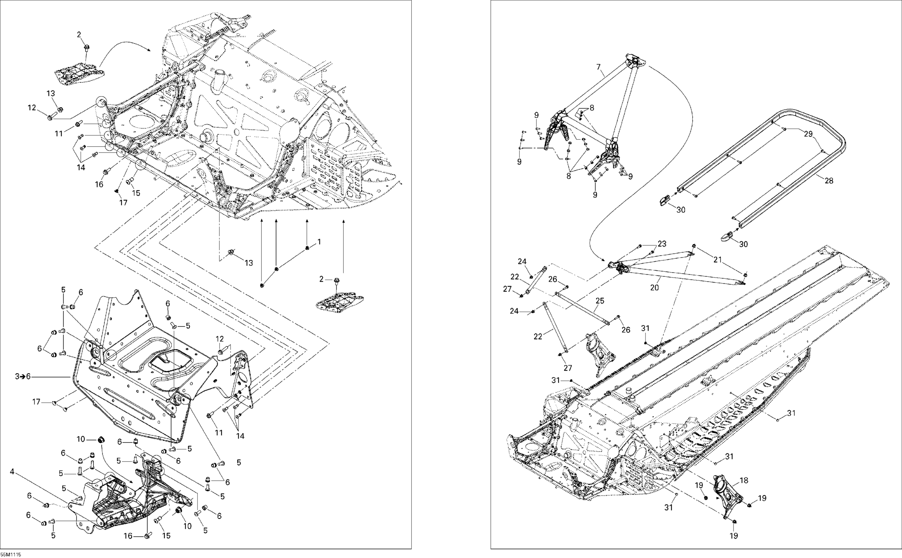 Схема узла: Frame and Components