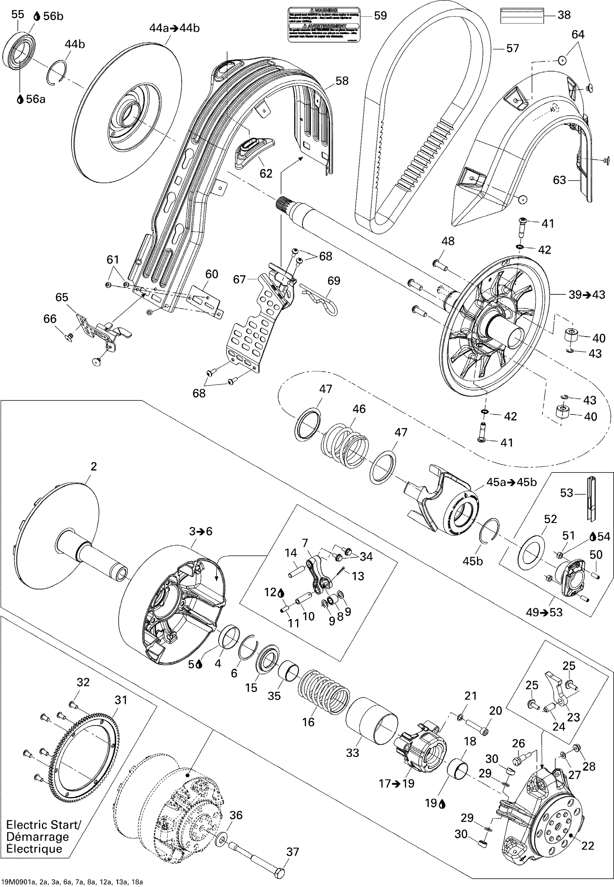 Схема узла: Pulley System 600HO