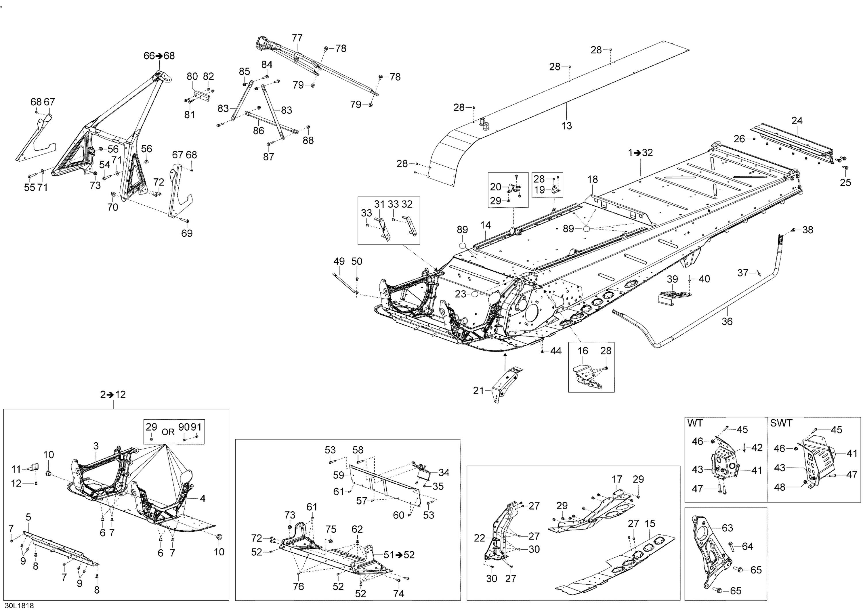 Frame - 600 E-TEC