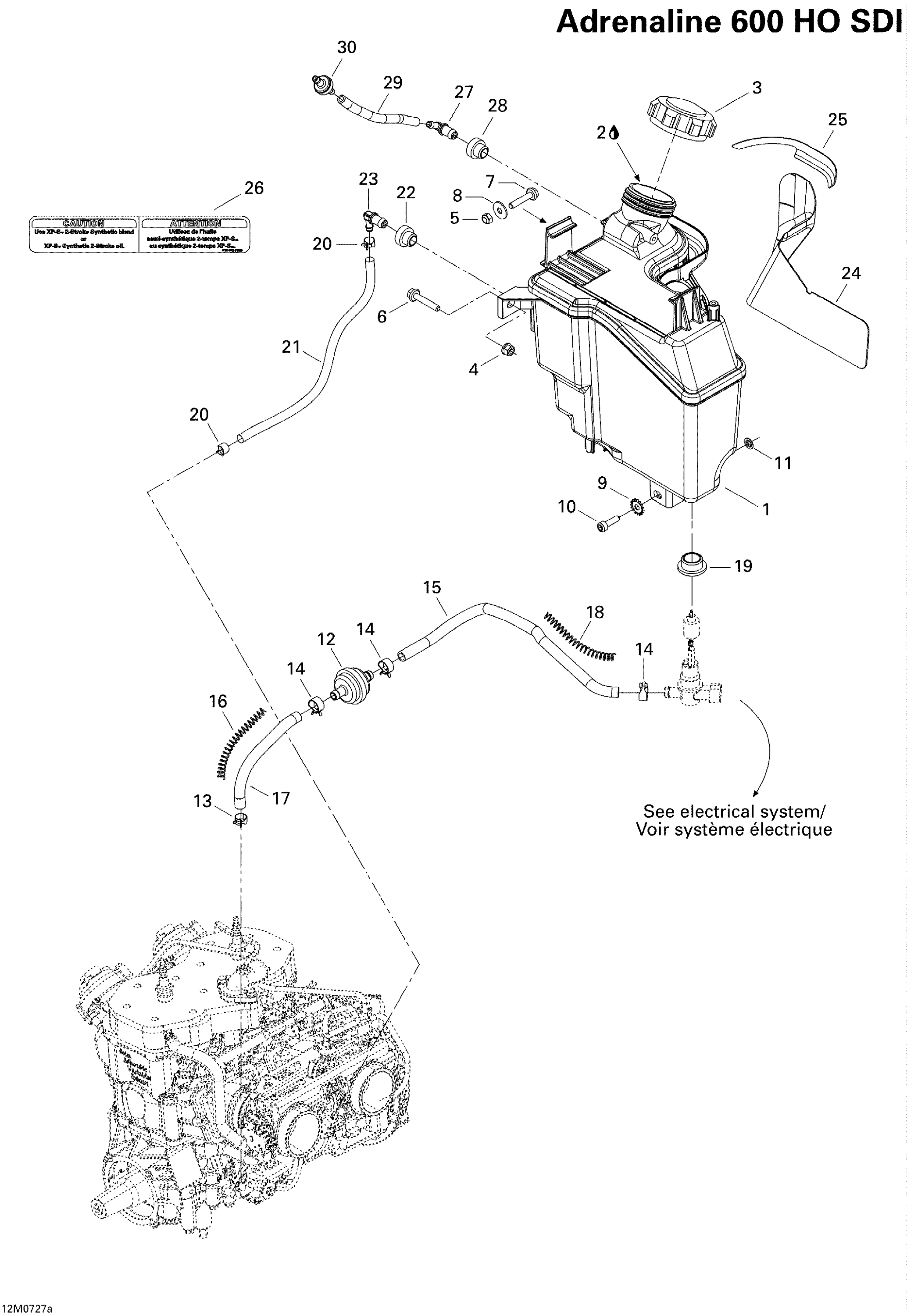 Oil System 600 HO SDI