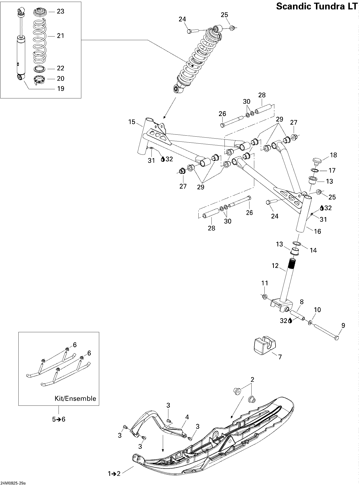 Front Suspension And Ski CU