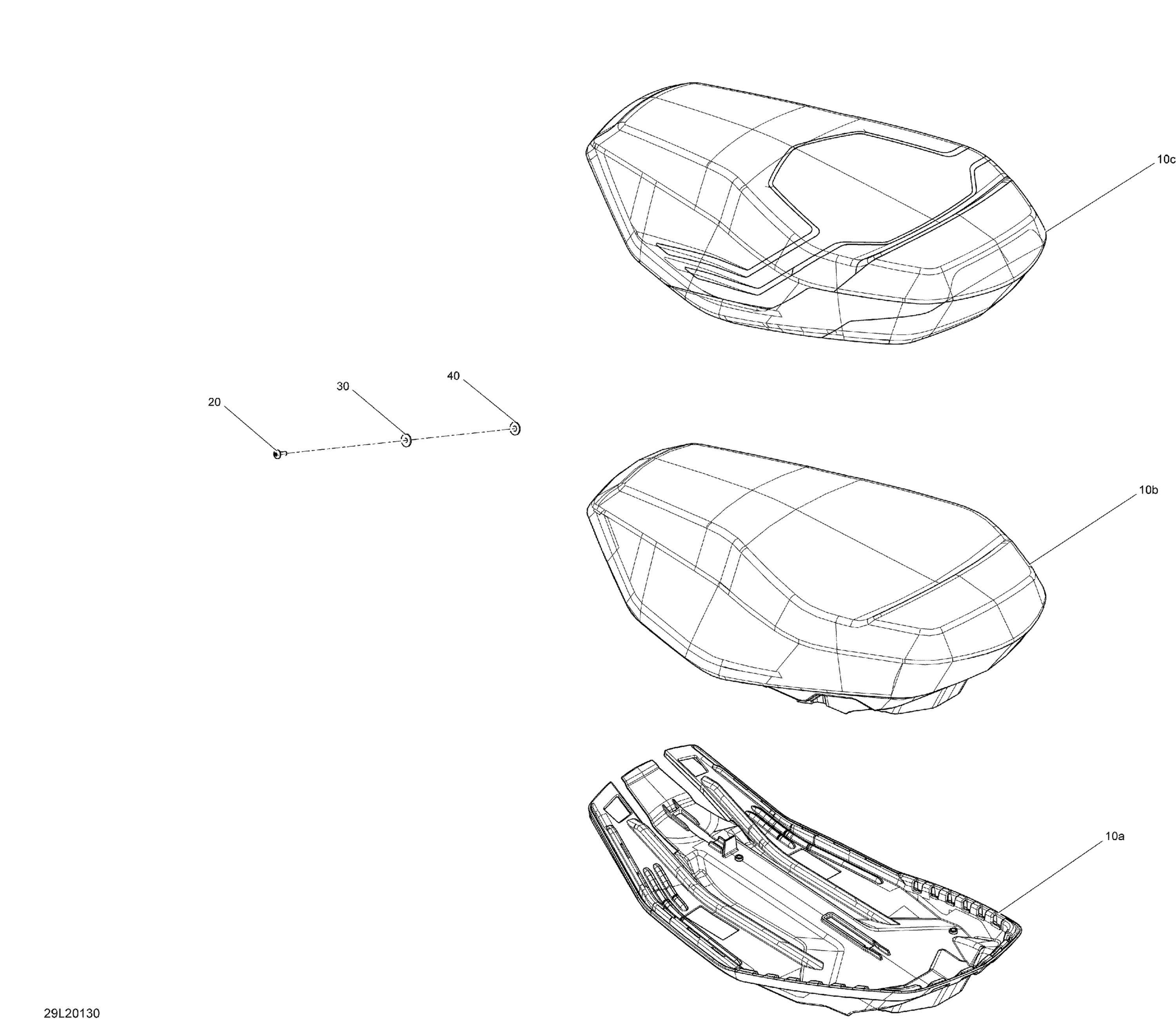 Seat - Main Section - 3700