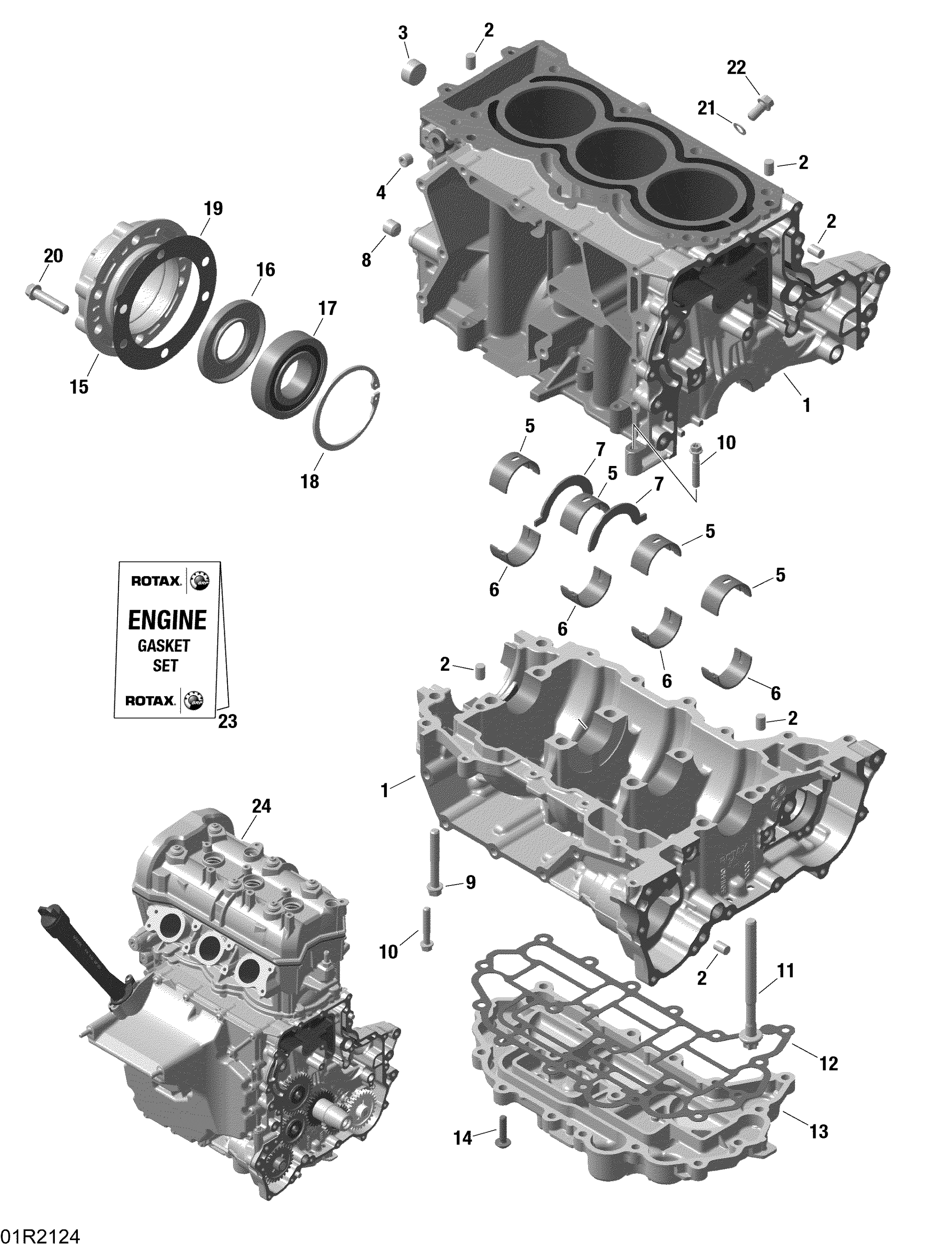 ROTAX - Crankcase