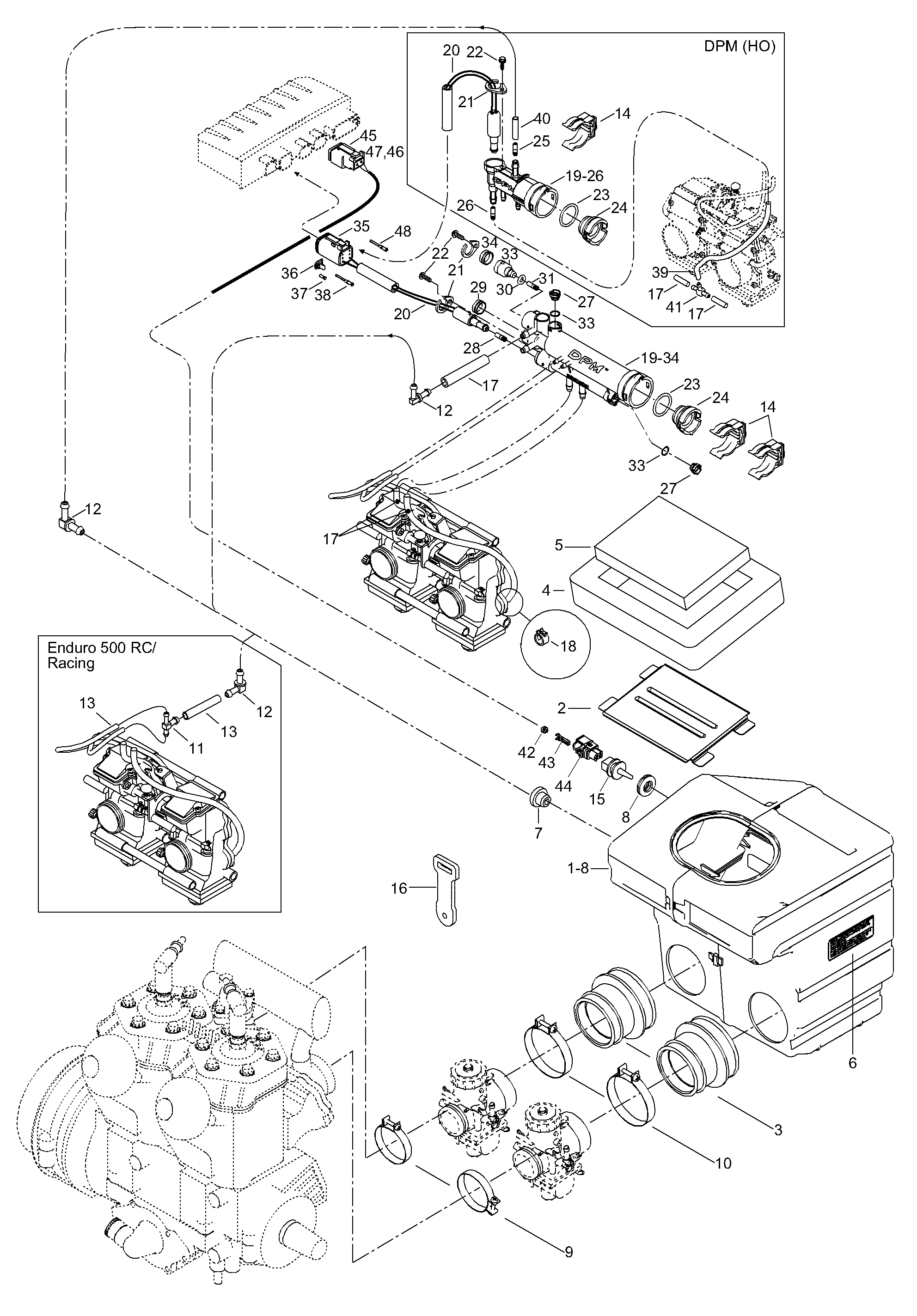 Схема узла: Air Silencer