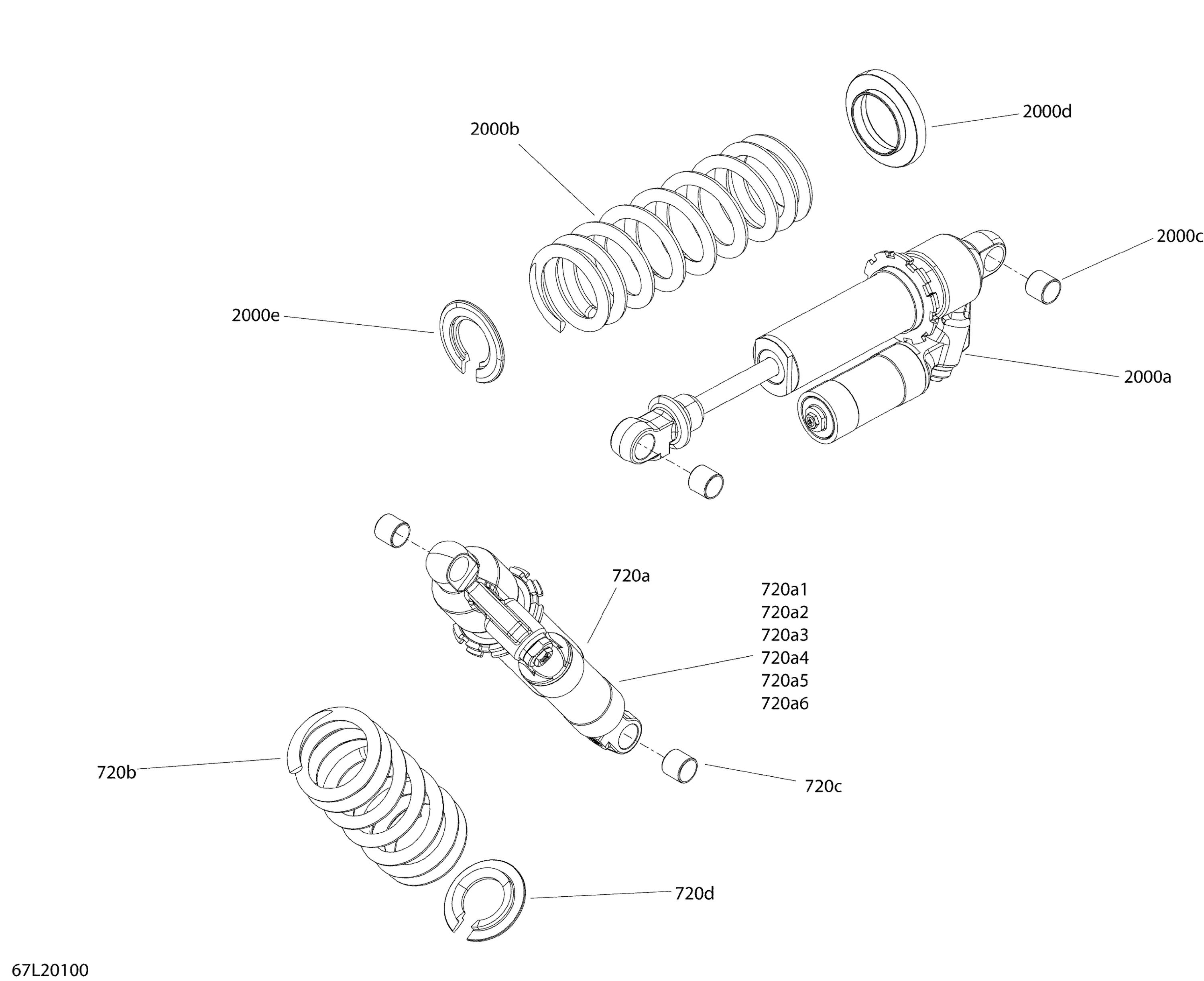 Suspension, Rear - Shocks - RE