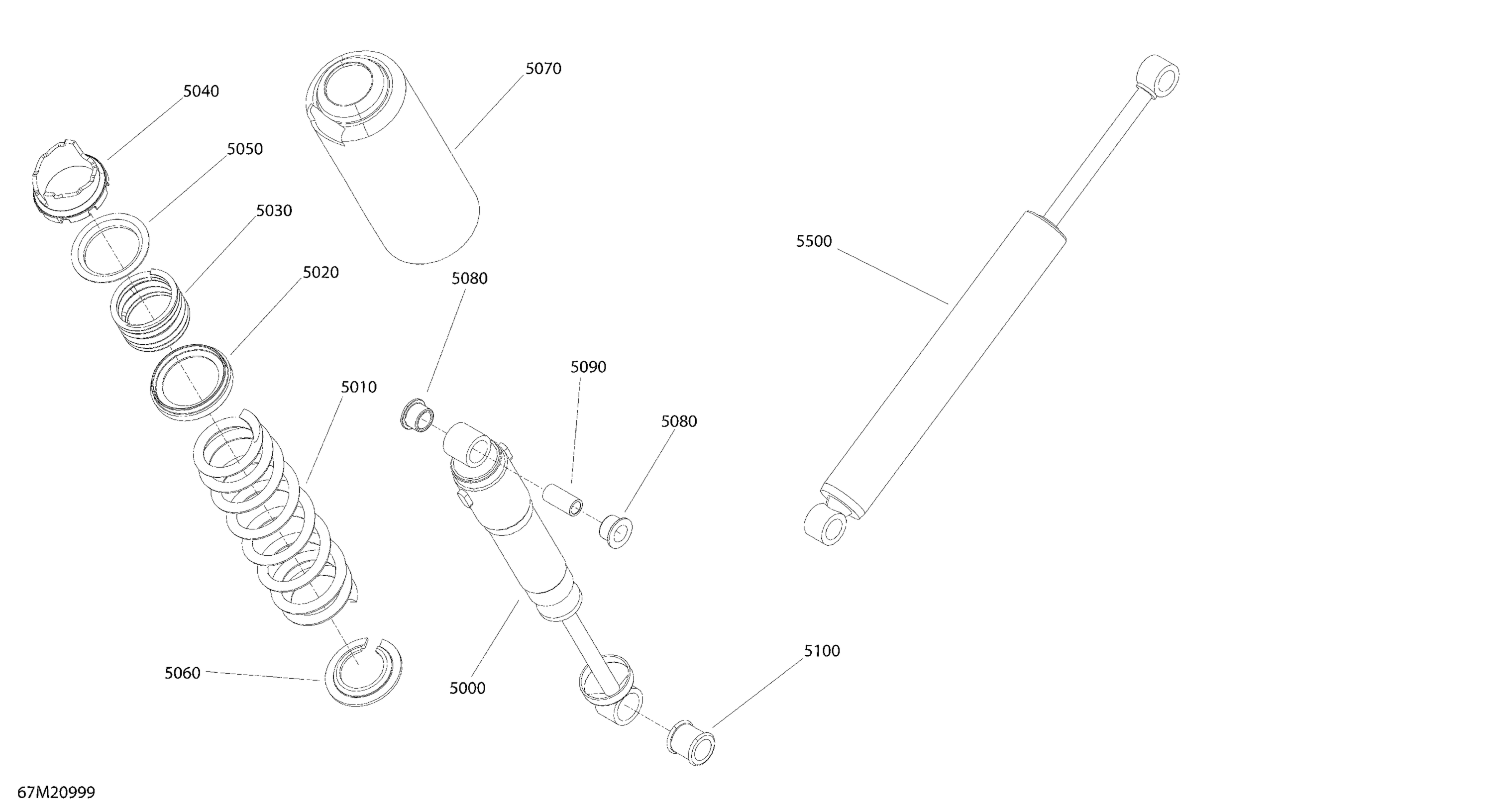 Suspension, Rear - Shocks - LE