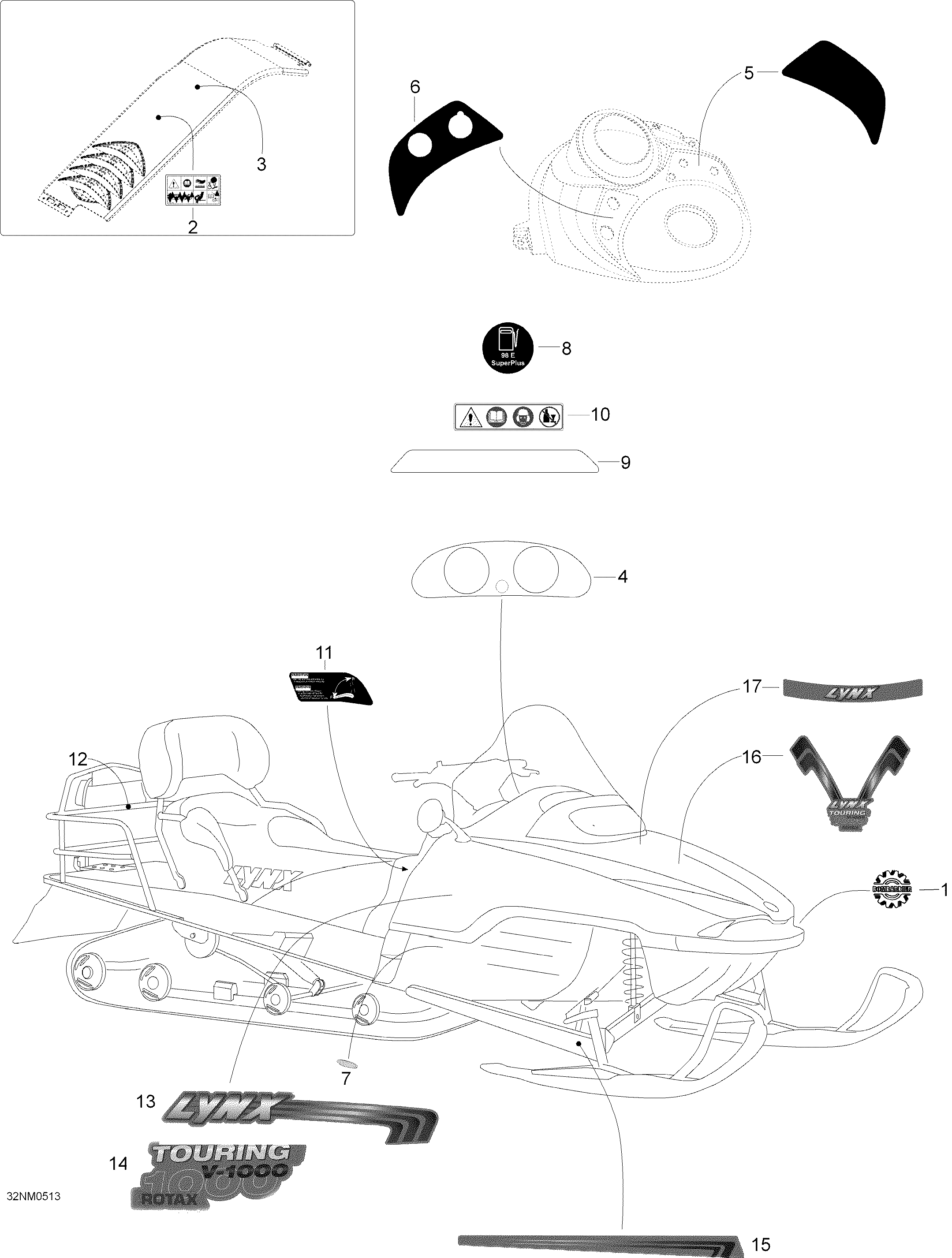 Схема узла: Decals