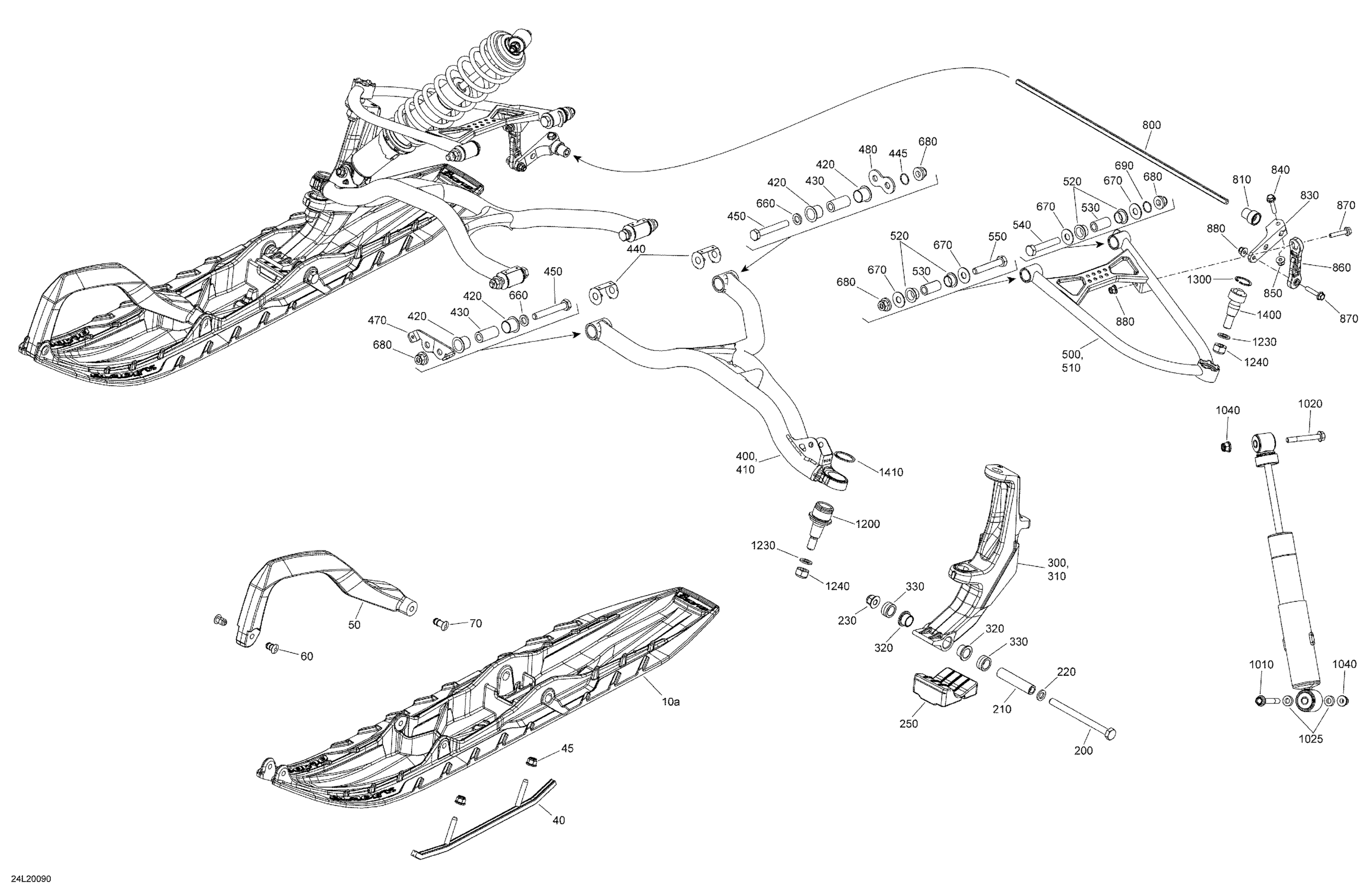 Suspension, Front - System - STD