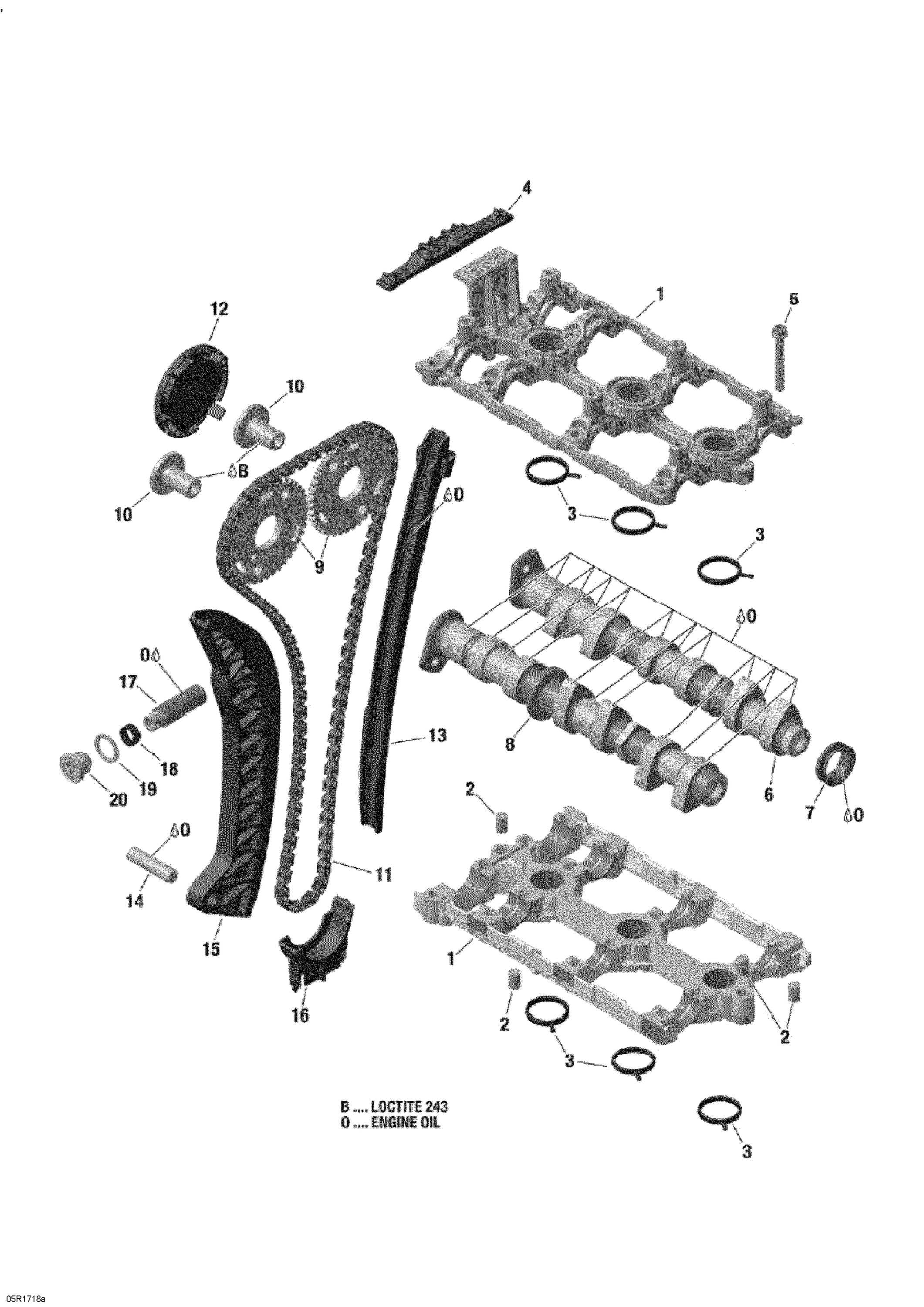 Camshafts And Timing Chain _05R1555