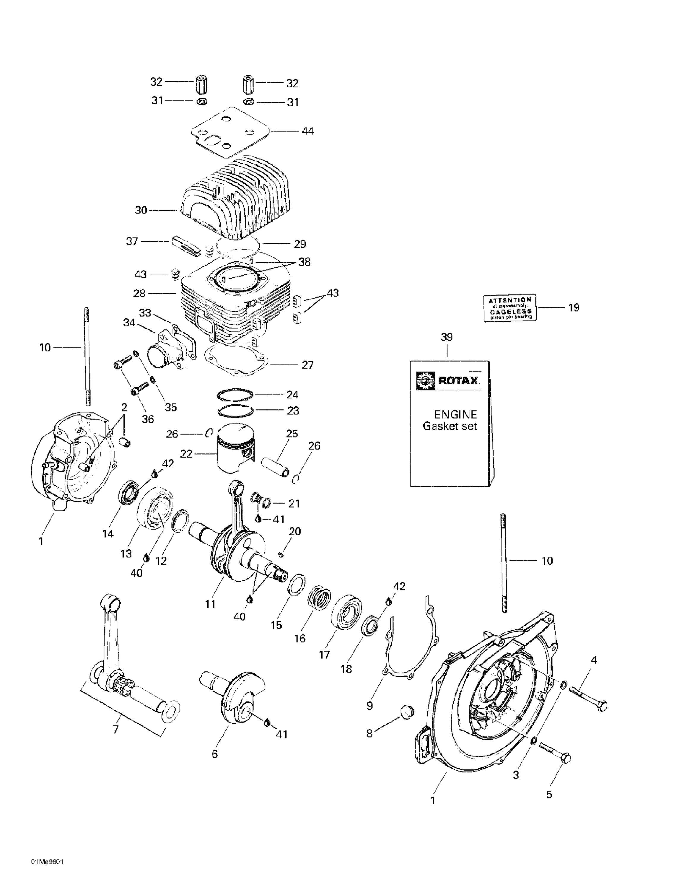 Crankcase And Cylinder